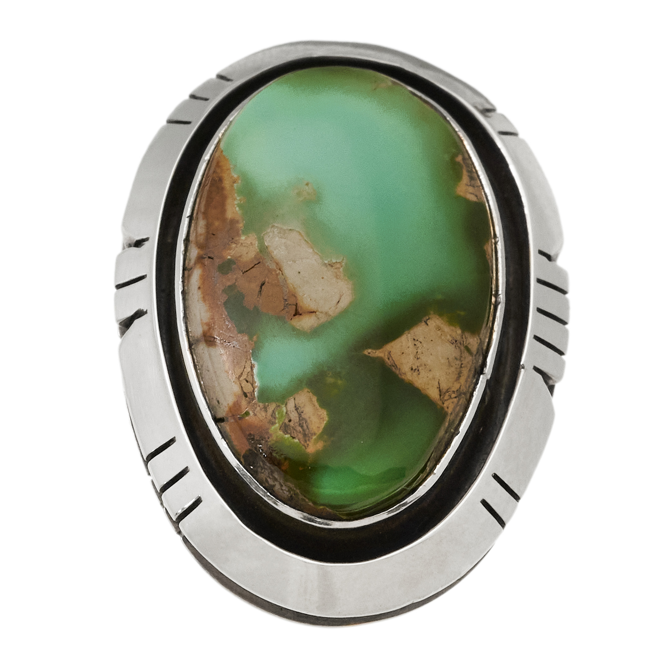 Bague turquoise et argent BA1852 - Harpo Paris