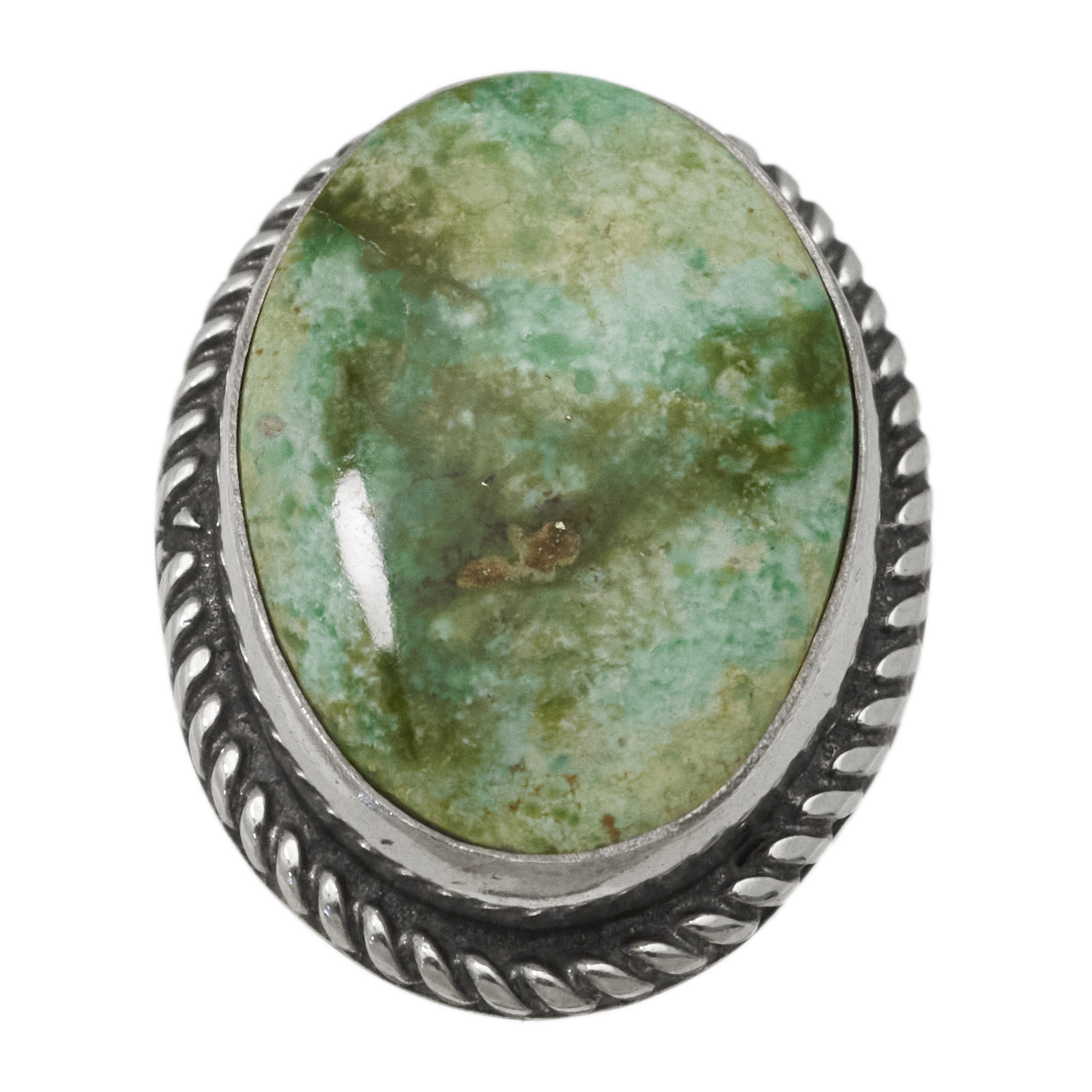 Turquoise and silver ring BA1856 - Harpo Paris