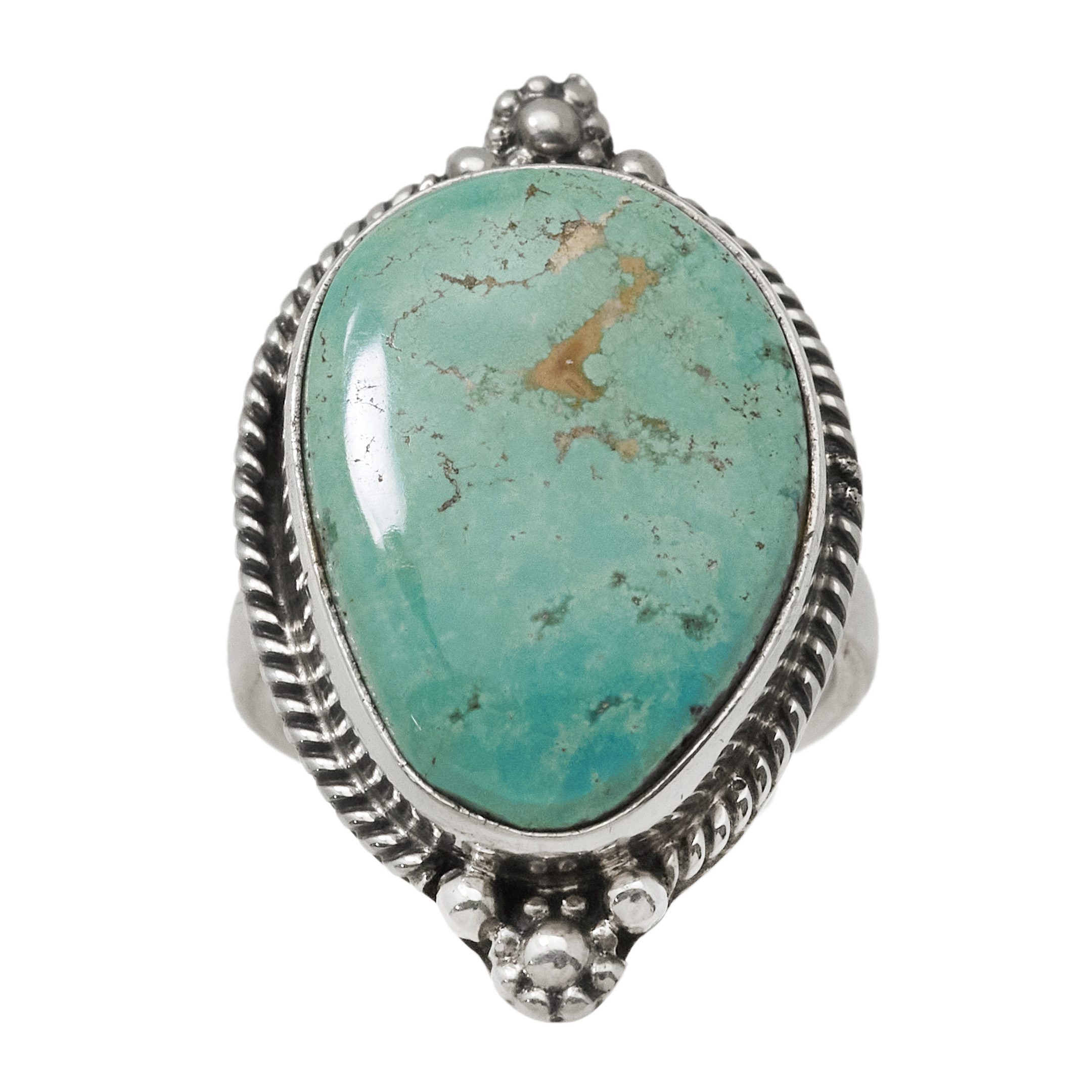 Bague turquoise et argent BA1873 - Harpo Paris