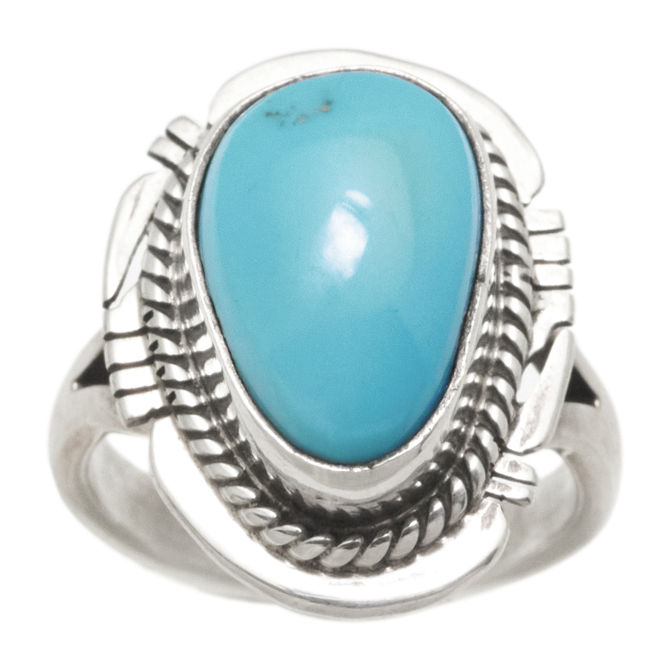 Bague turquoise et argent BA1902 - Harpo Paris