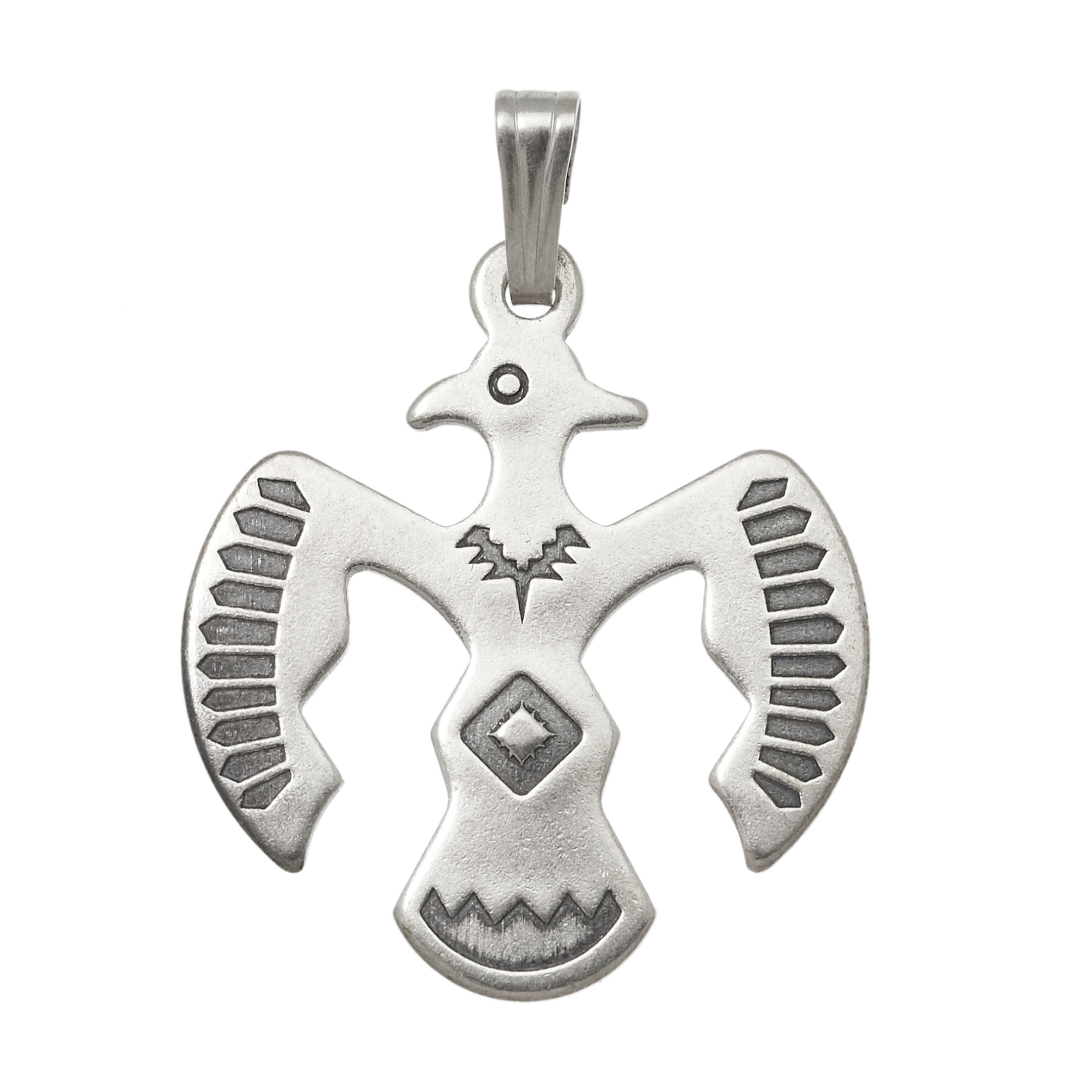 Thunder Bird Silver Pendants PE688 - Harpo Paris