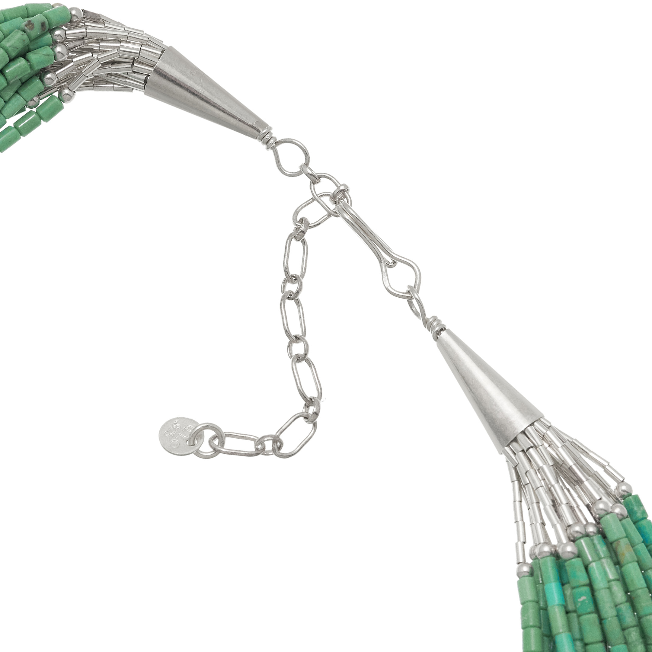 Collier en perles Heishi de turquoises CO294 - Harpo Paris