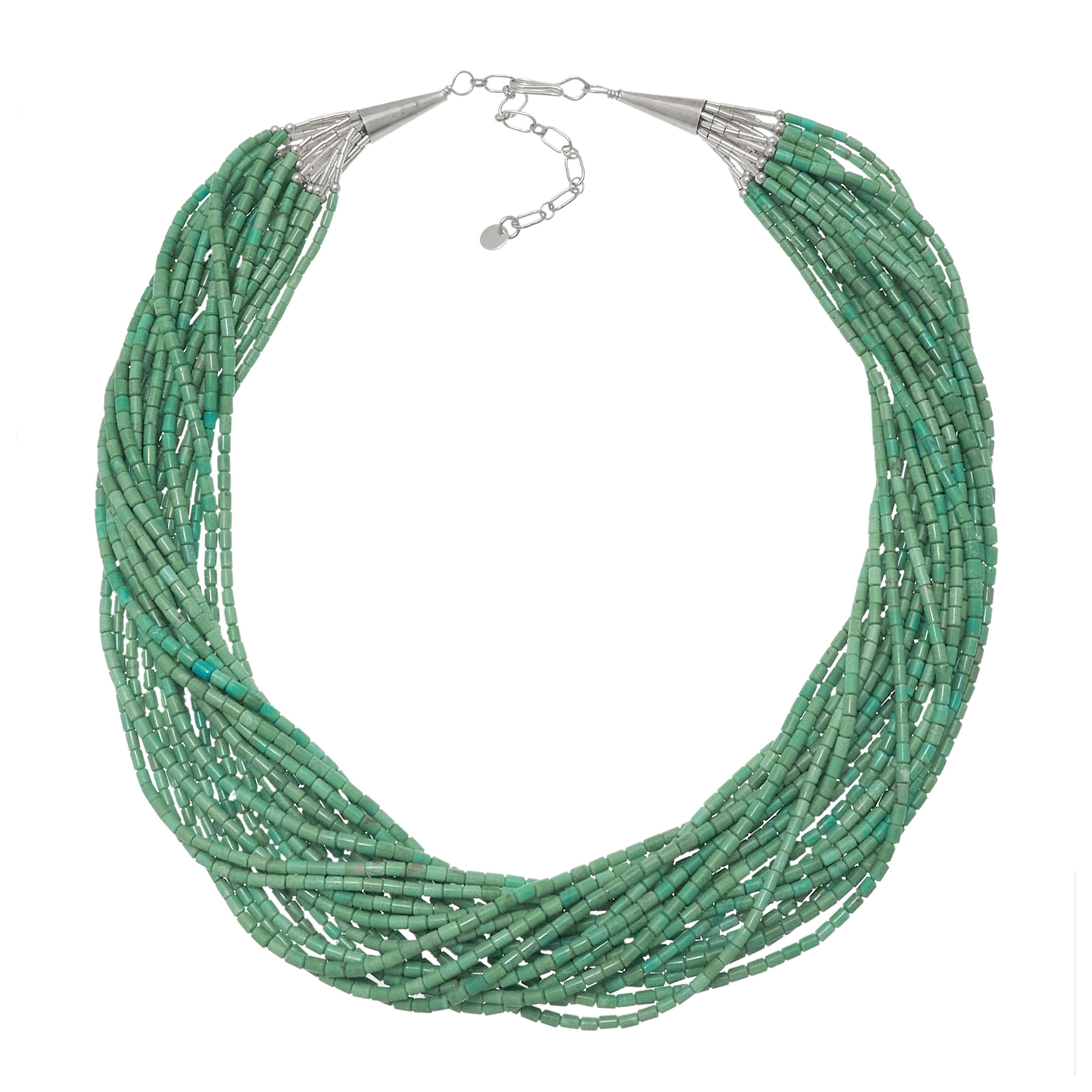Collier en perles Heishi de turquoises CO294 - Harpo Paris