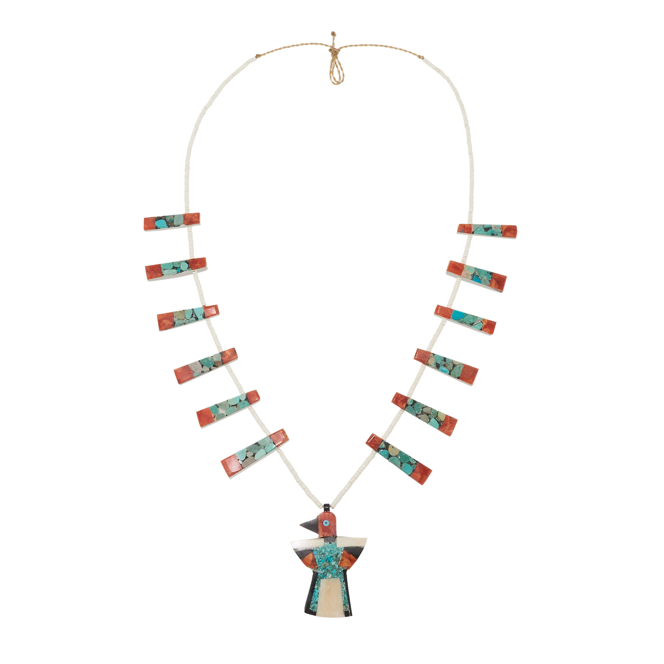 Collier Pueblo Thunderbird CO295 - Harpo Paris