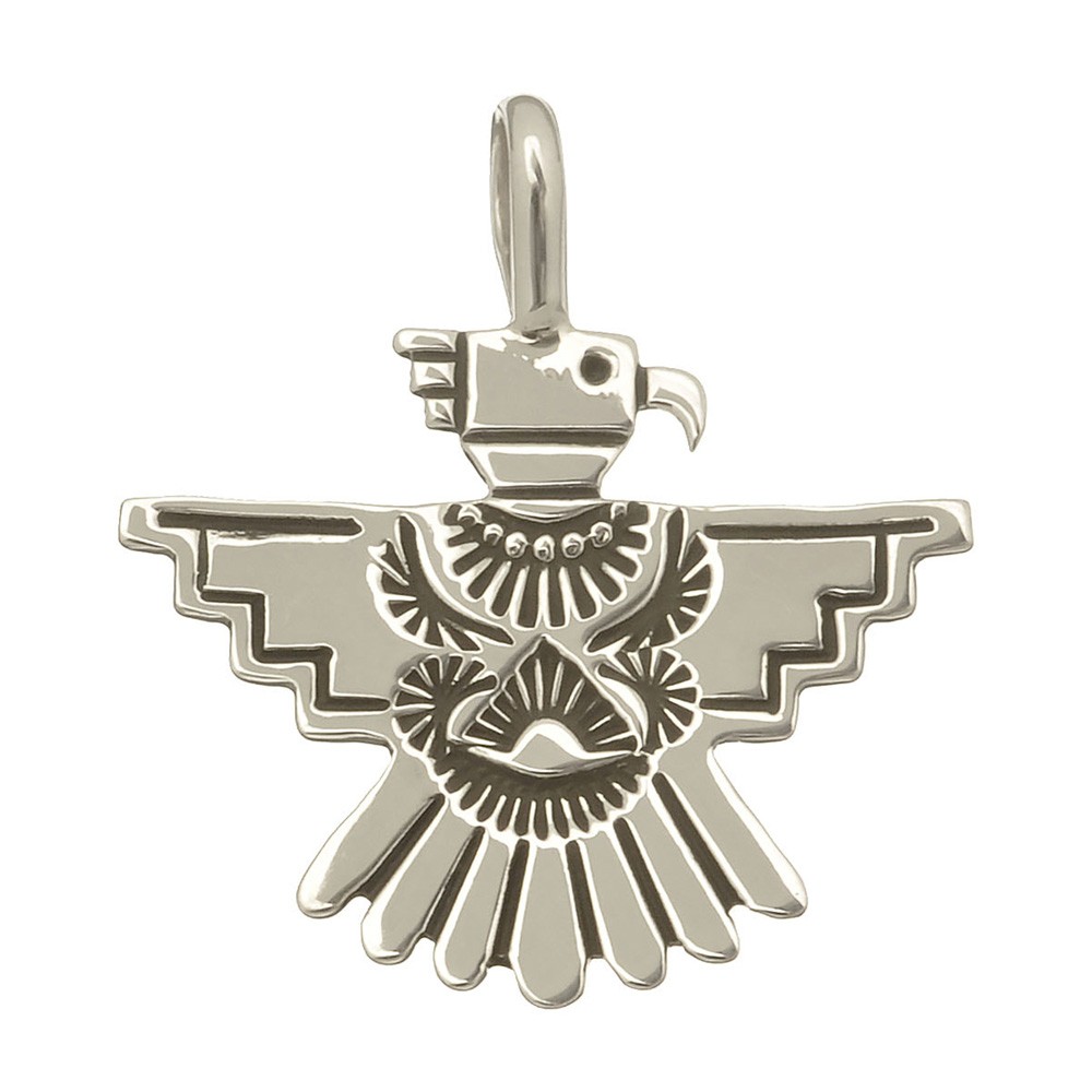 Thunder Bird Silver Pendants PE265 - Harpo Paris