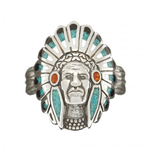 Harpo Paris classic ring R569 Native American chief