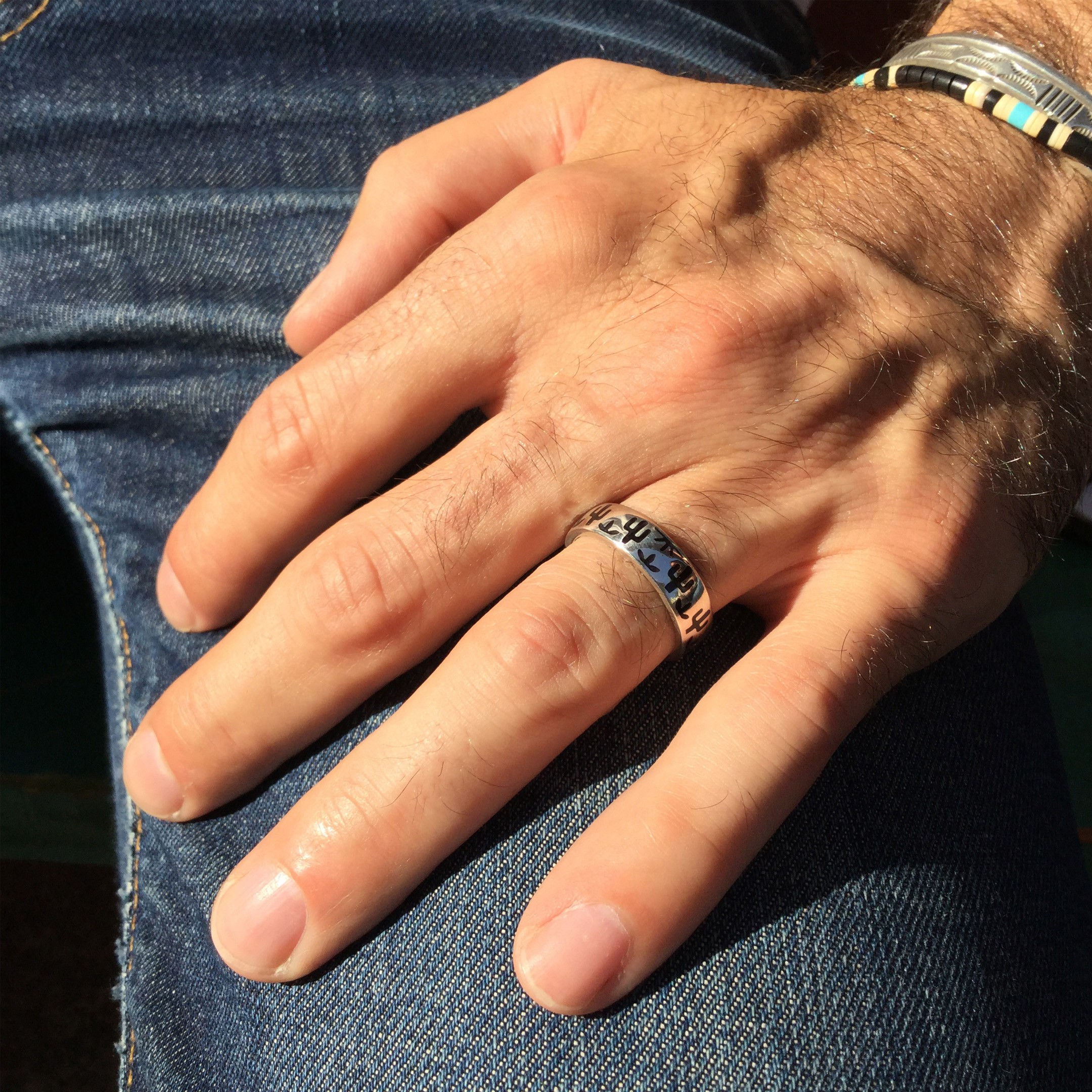 Harpo Paris classic ring R565 cactus