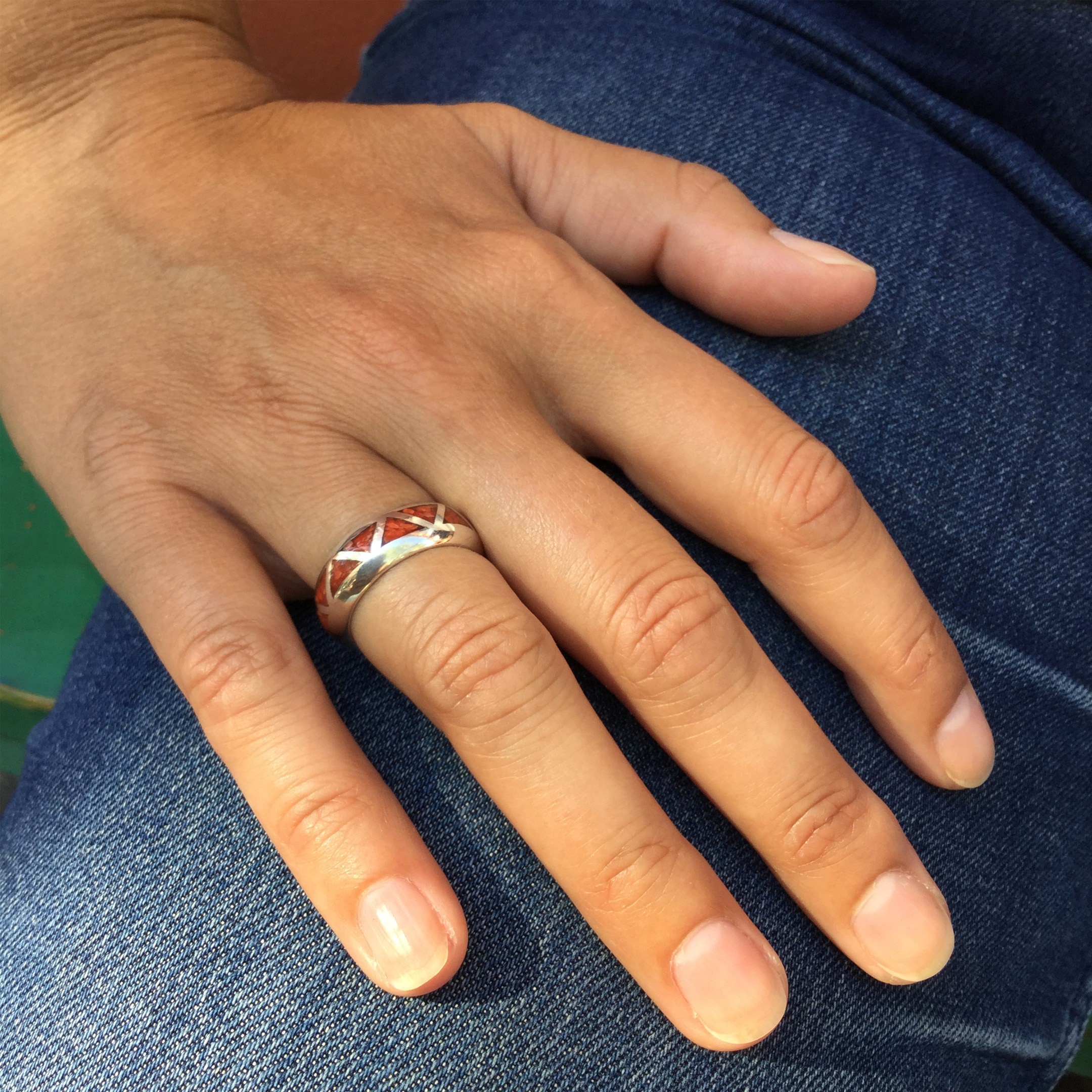 Harpo Paris classic ring R160 triangles