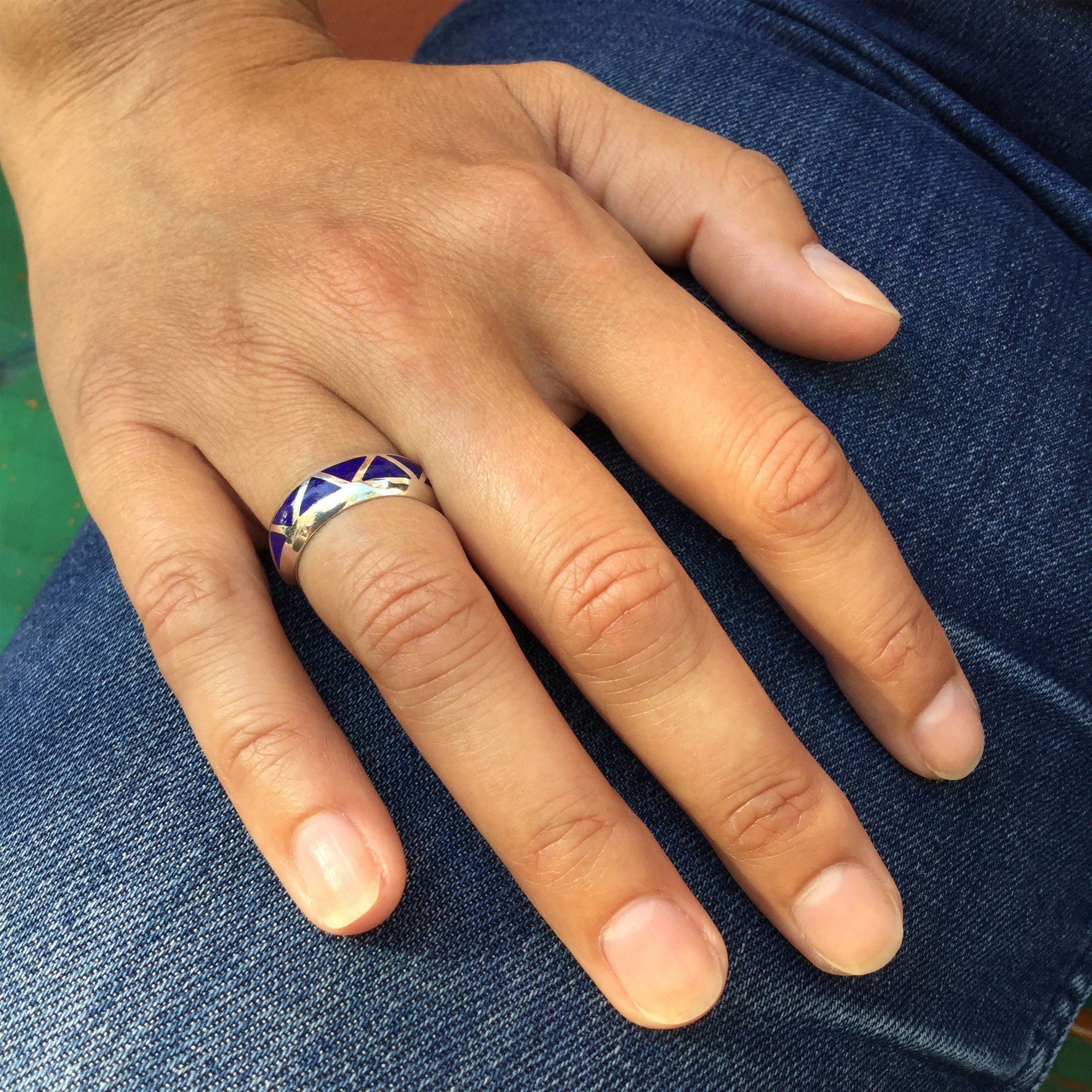 Harpo Paris classic ring R160 triangles