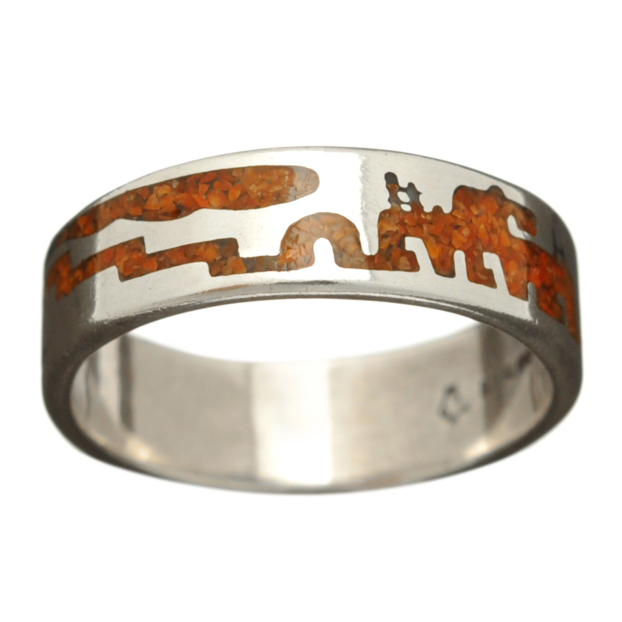 Harpo Paris classic ring R155 Native American Pueblo village