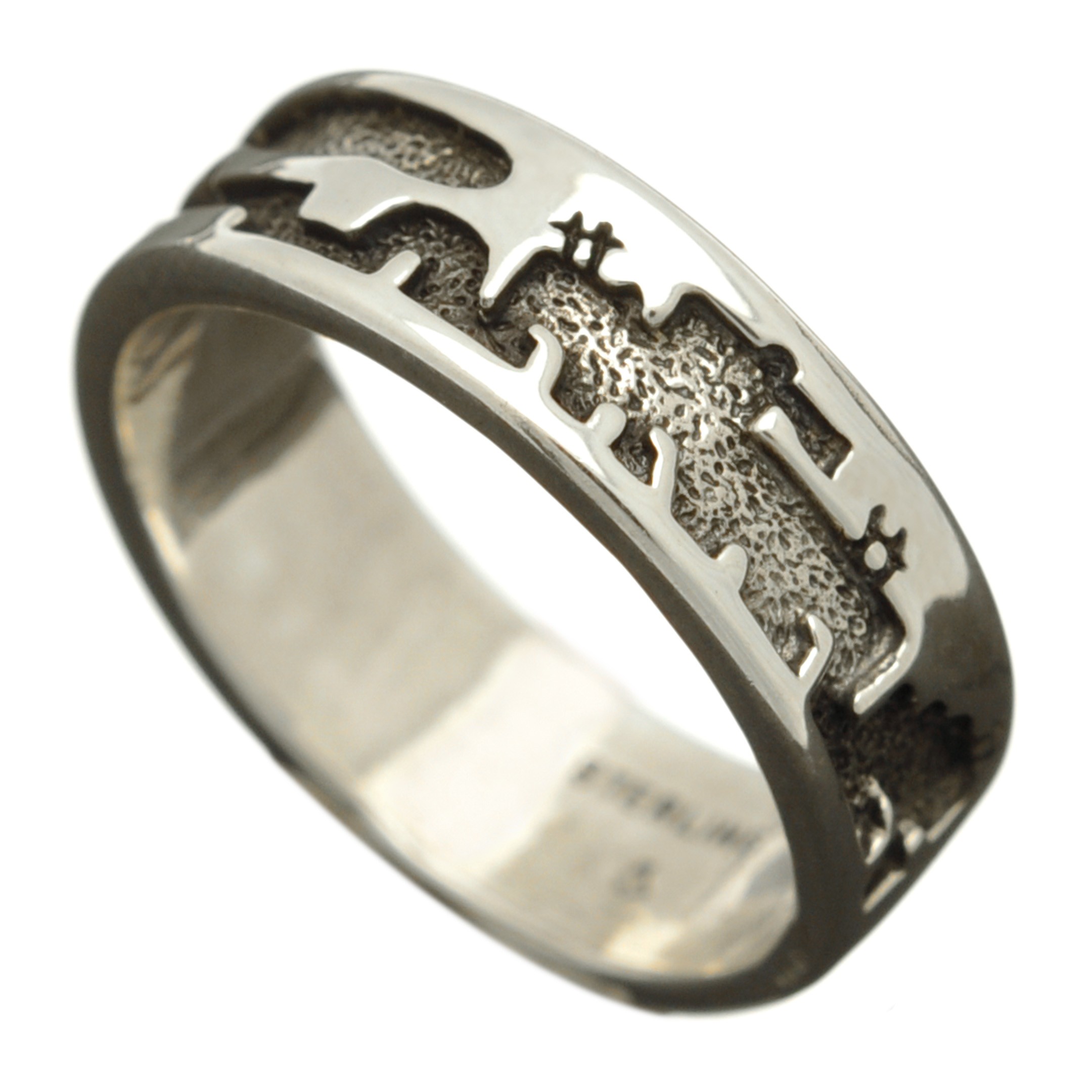 Bague anneau village R155 - Harpo Paris