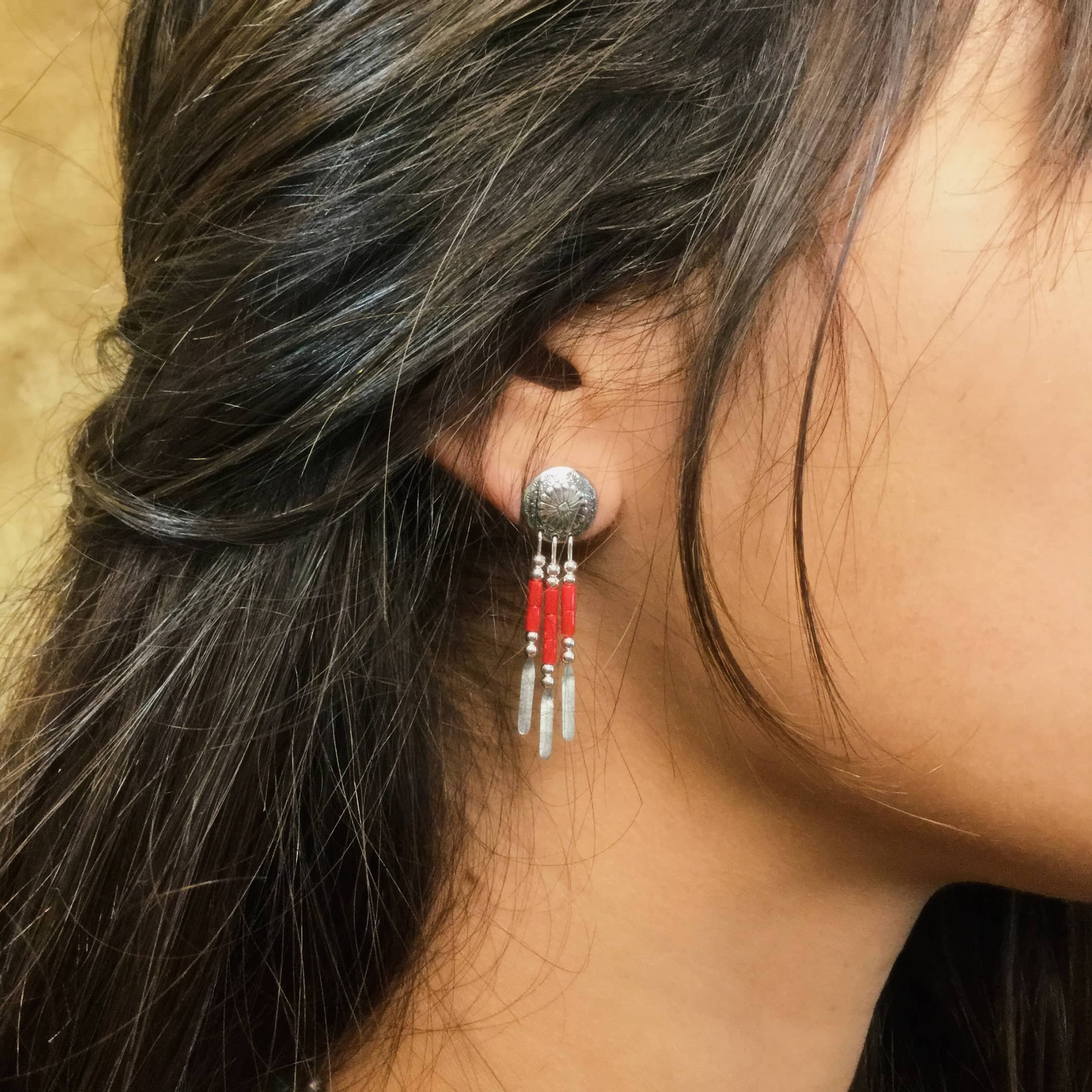 Harpo Paris classic earrings E600 concho