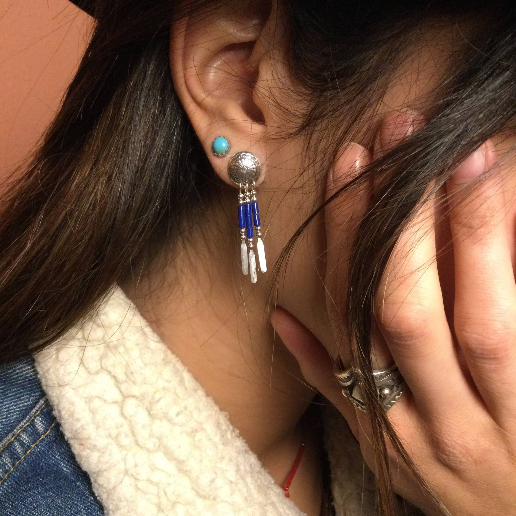 Harpo Paris classic earrings E600 concho