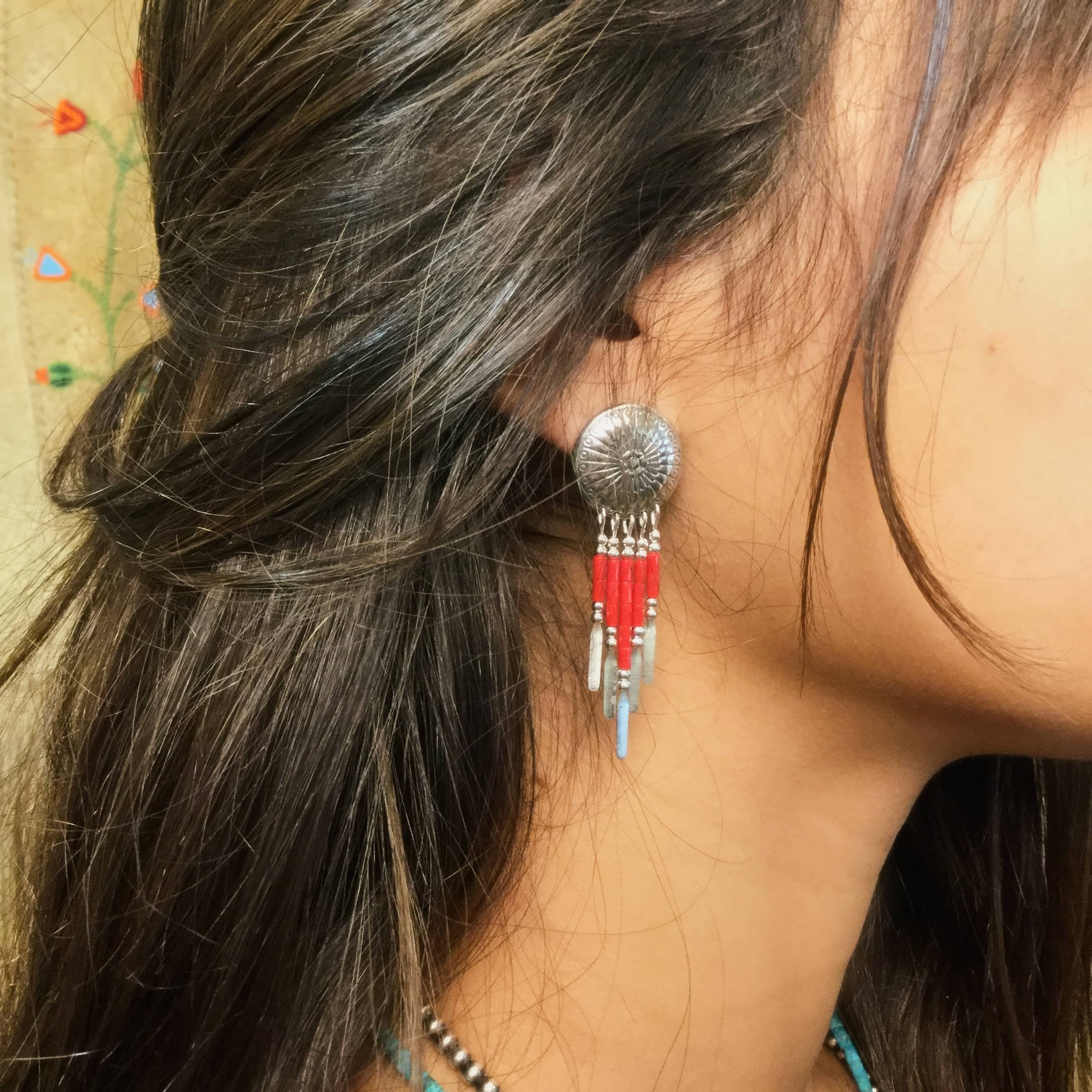 Harpo Paris classic earrings E310 concho