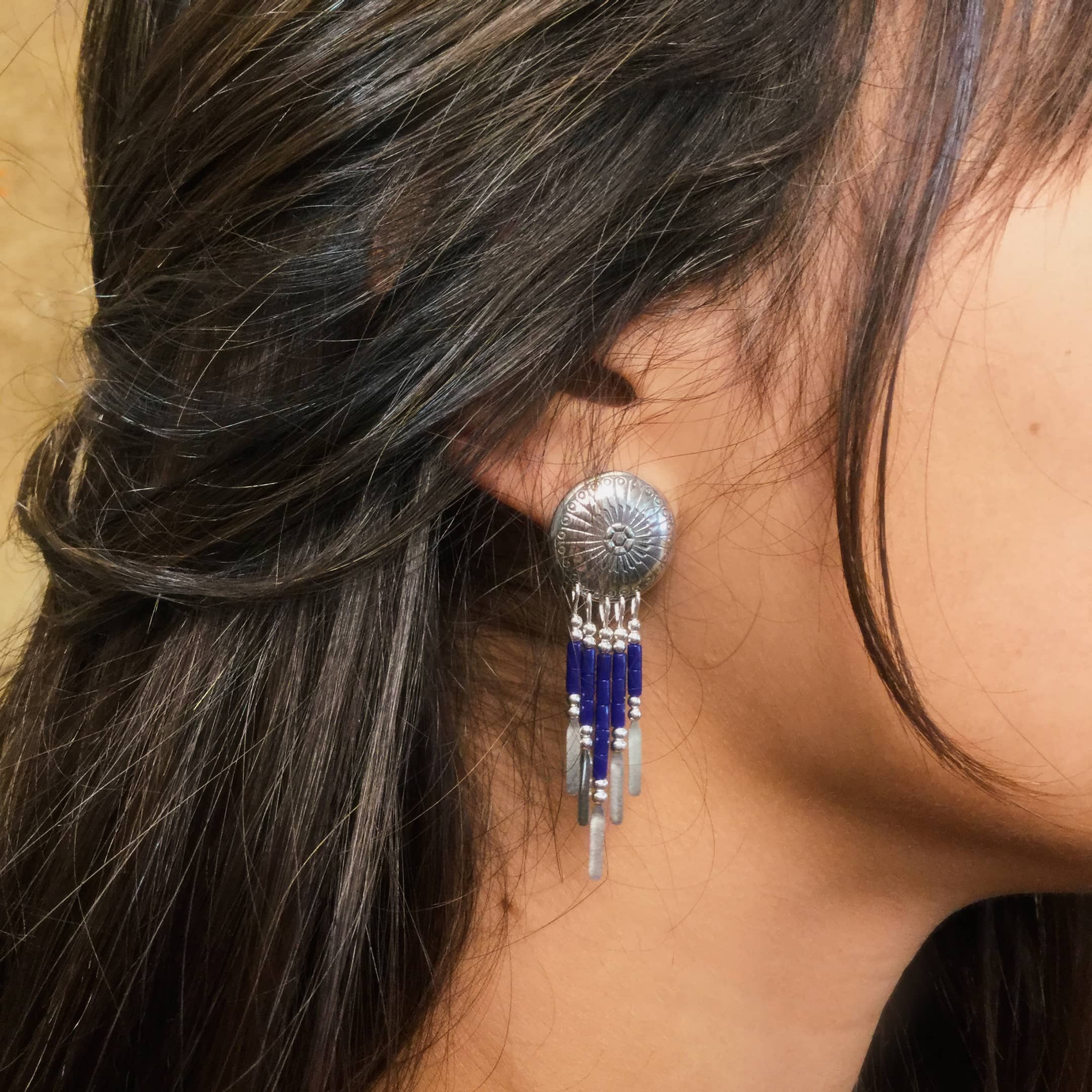 Harpo Paris classic earrings E310 concho