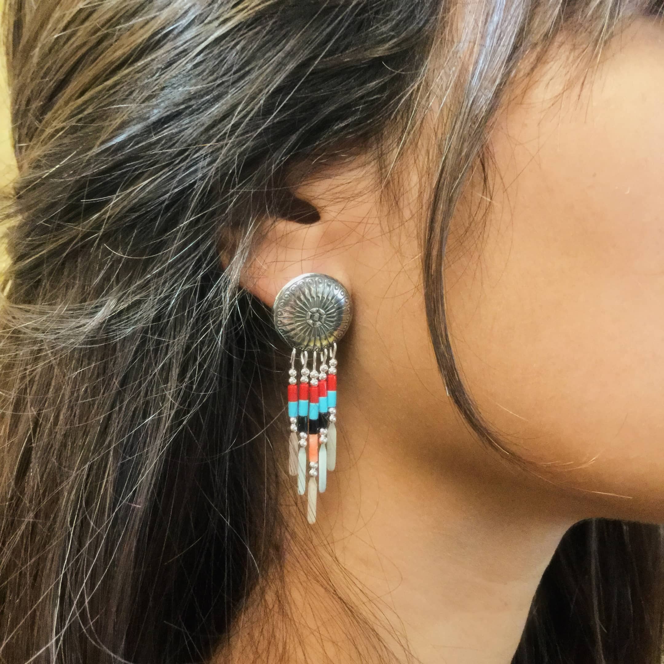 Harpo Paris classic earrings E310 concho