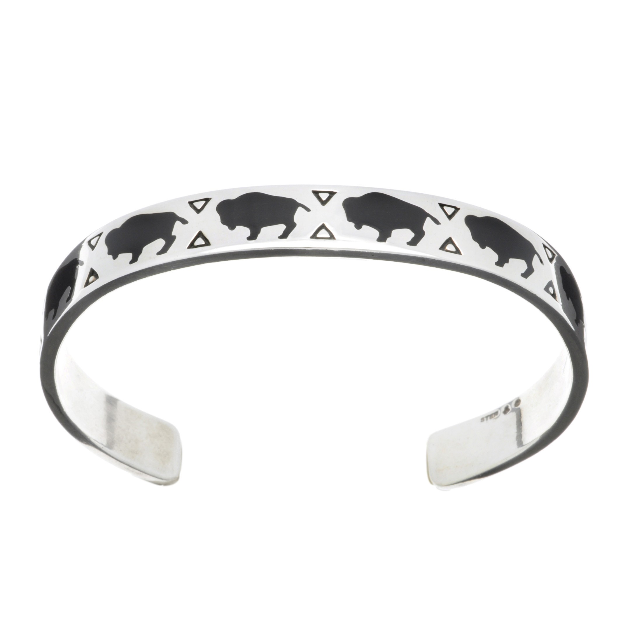 Bracelet classique femme B556F bisons Harpo Paris