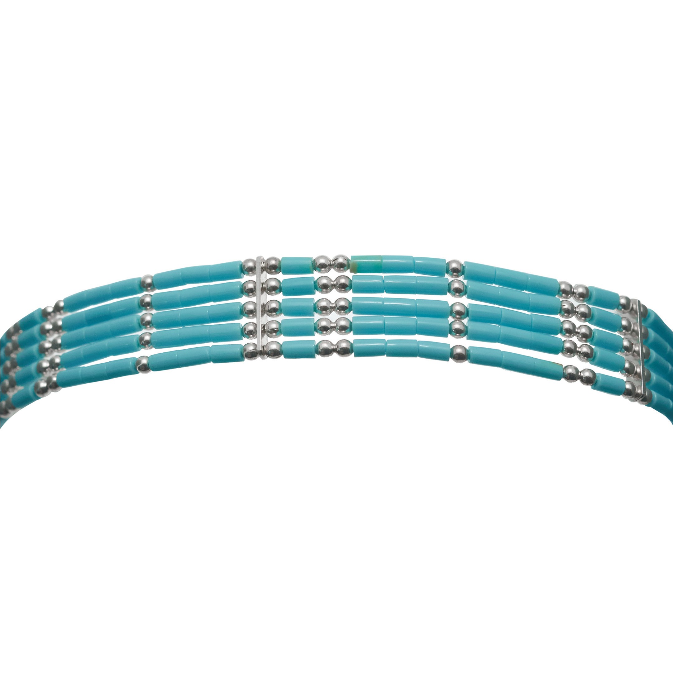 Native american Liquid Silver bracelet. Harpo Paris