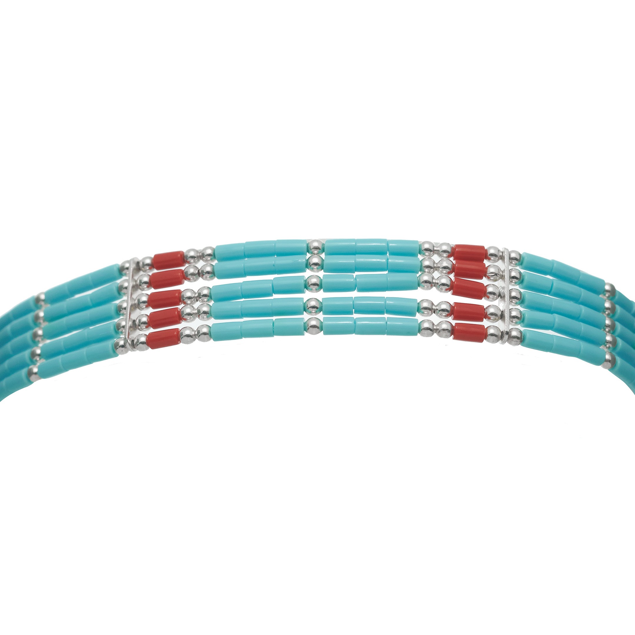 Native american Liquid Silver bracelet. Harpo Paris