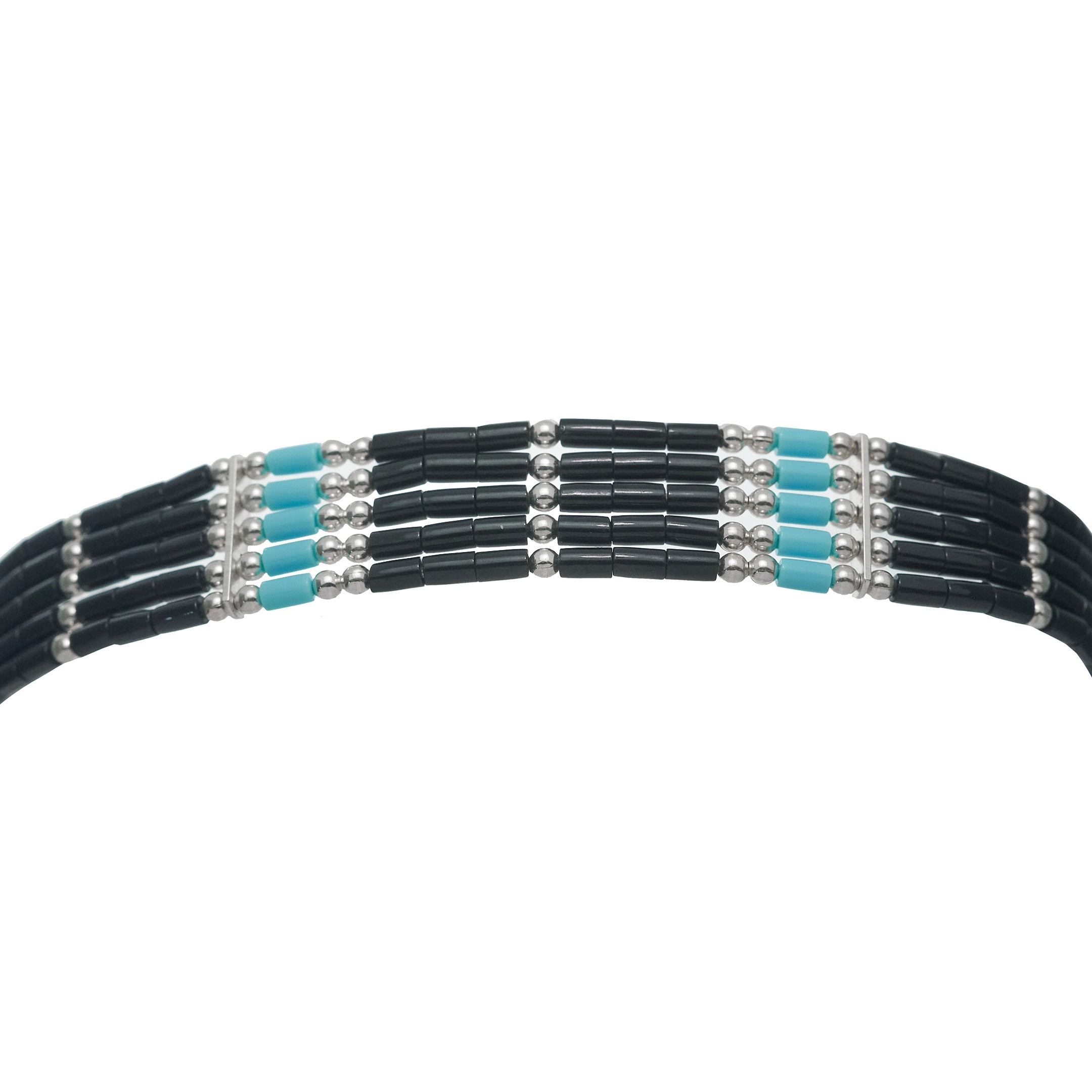Native american Liquid Silver bracelet. Harpo Paris