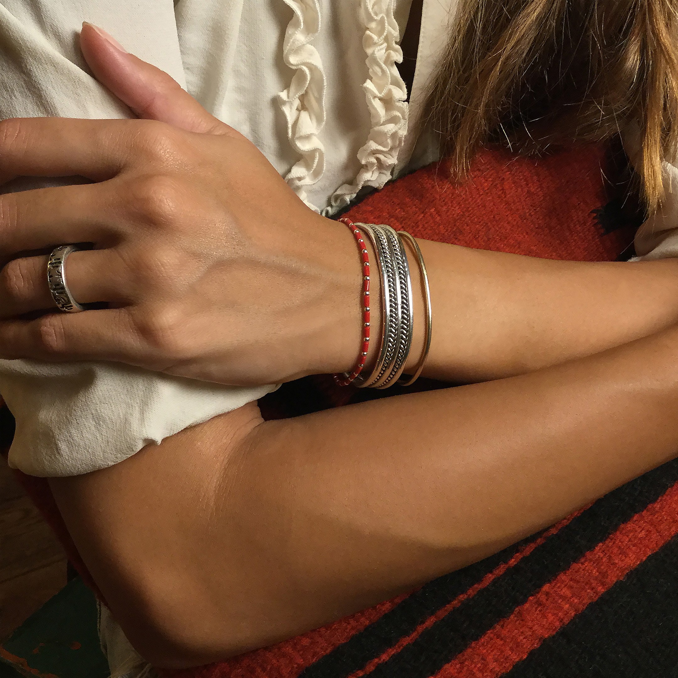 Native american Heishi beads bracelet. Harpo Paris