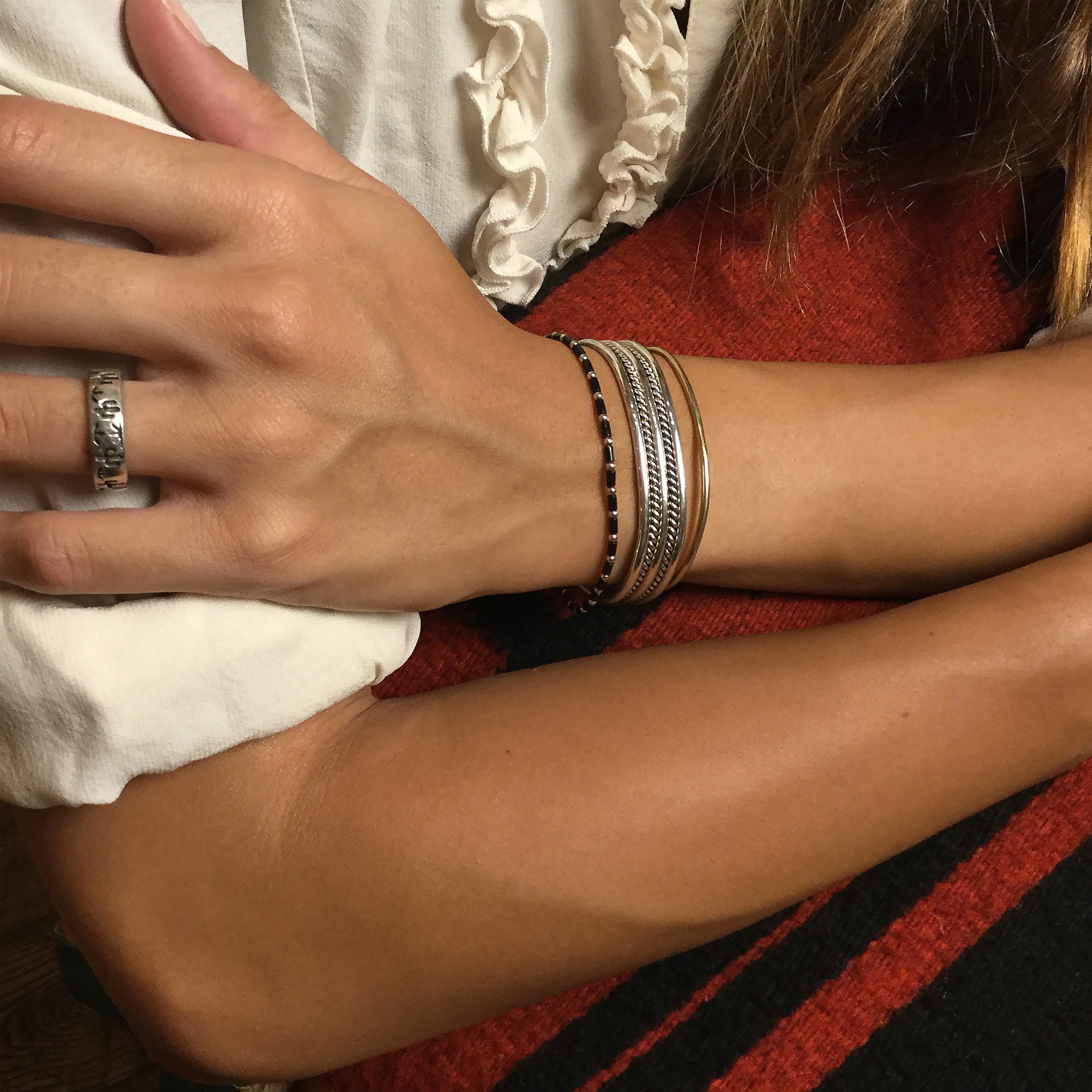 Native american Heishi beads bracelet. Harpo Paris