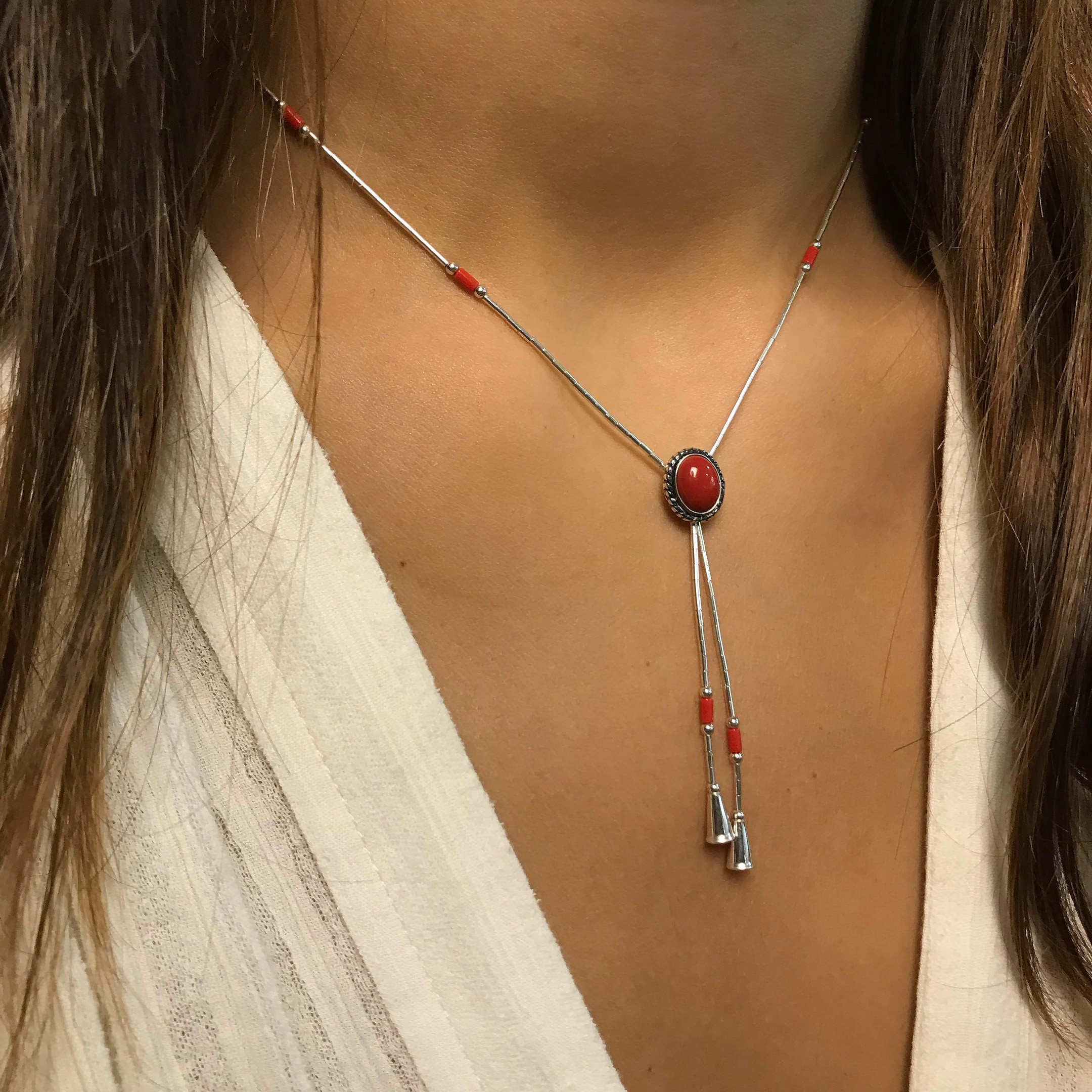 Collier classique Harpo Paris pour femme N343 pampilles