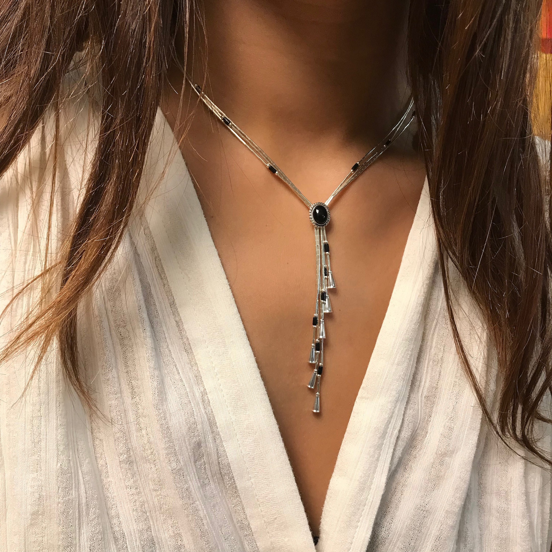 Collier classique Harpo Paris pour femme N332 pampilles
