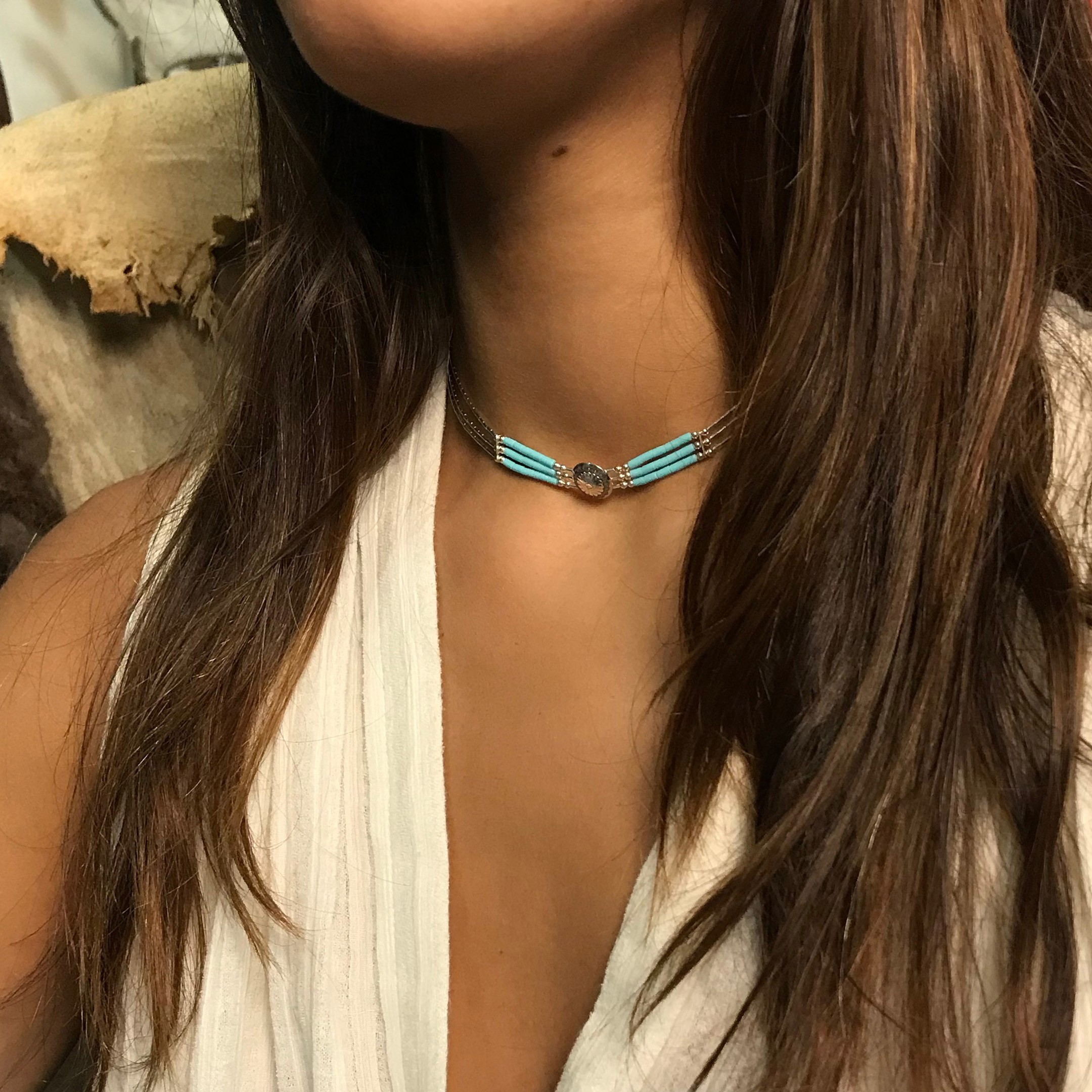 Collier classique Harpo Paris pour femme N336 concho