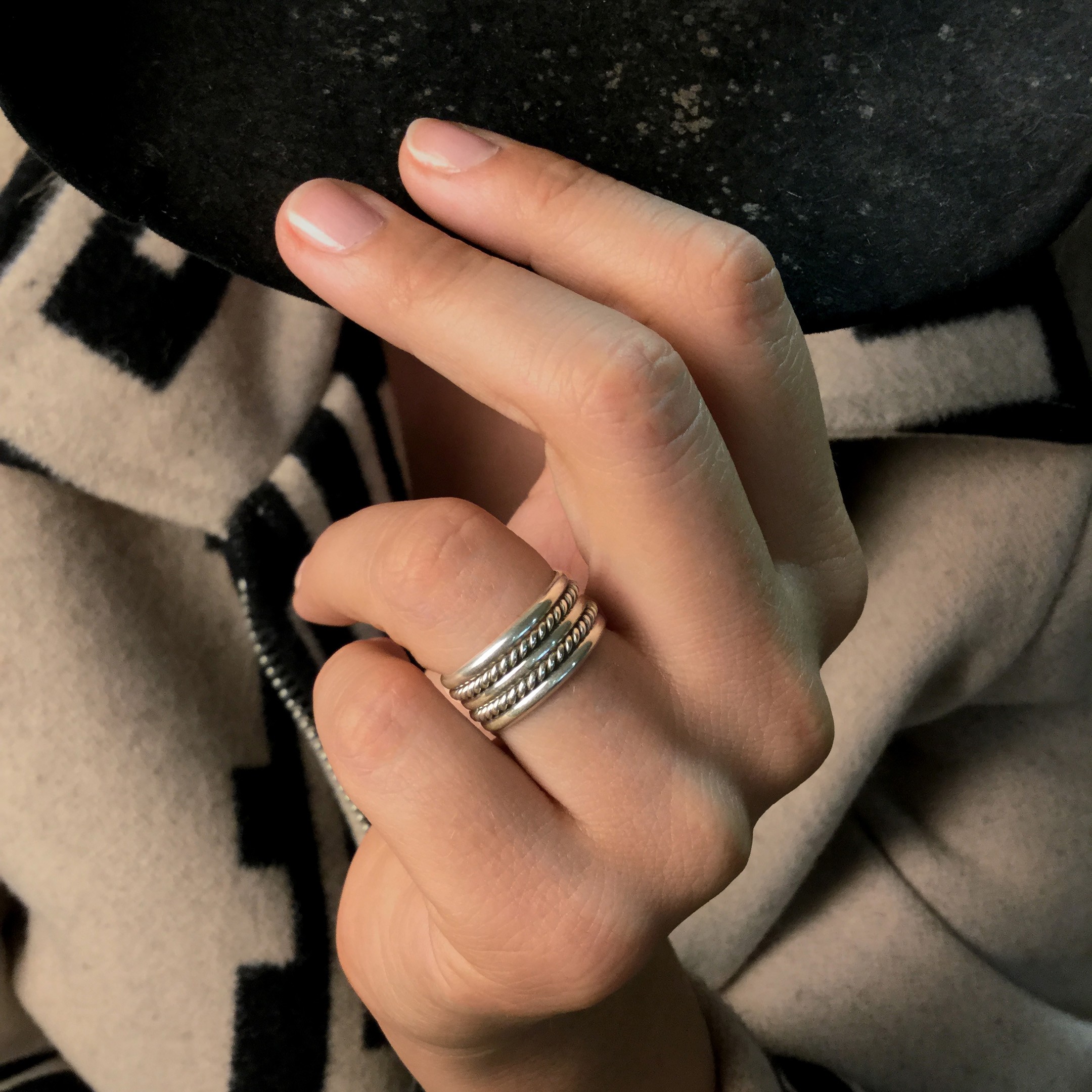 Navajo ring  in silver. | Harpo Paris