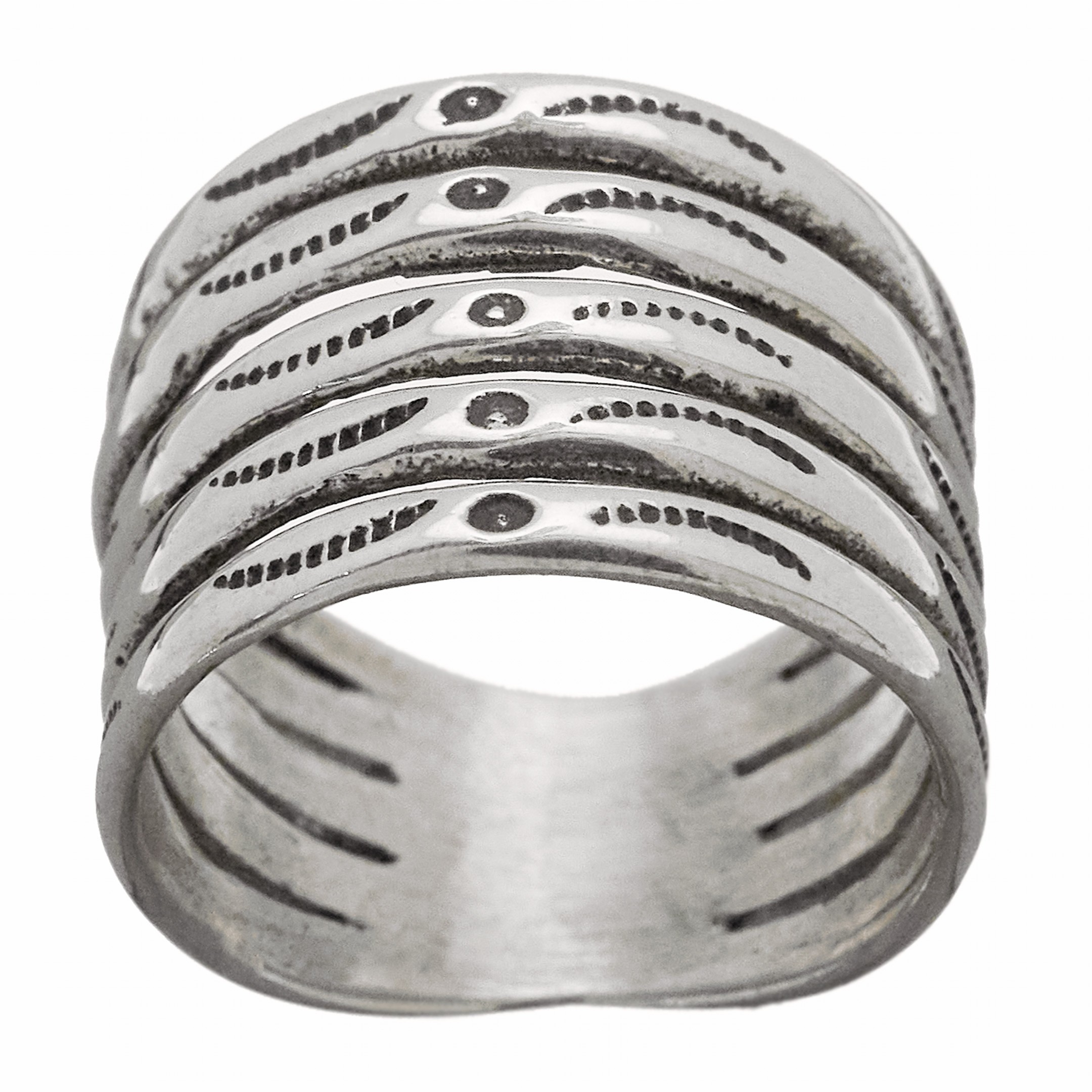 Navajo ring in silver. | Harpo Paris