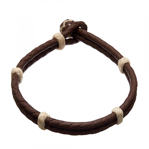 Leather bracelet BR134 for men - Harpo Paris