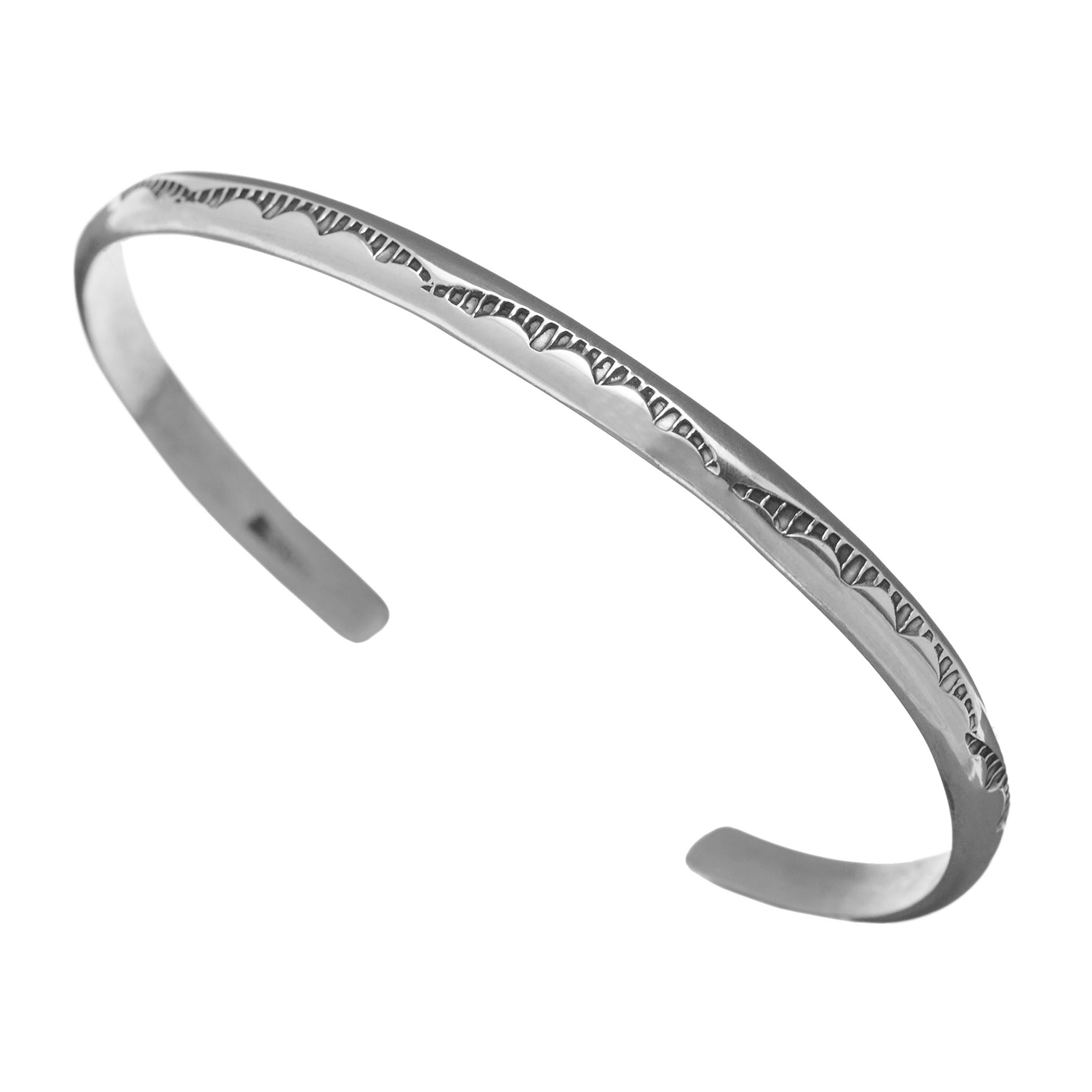 Bracelet Navajo en argent pour femme, BRw31 - Harpo Paris