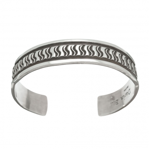 Bracelet Navajo pour homme BR529 en argent - Harpo Paris