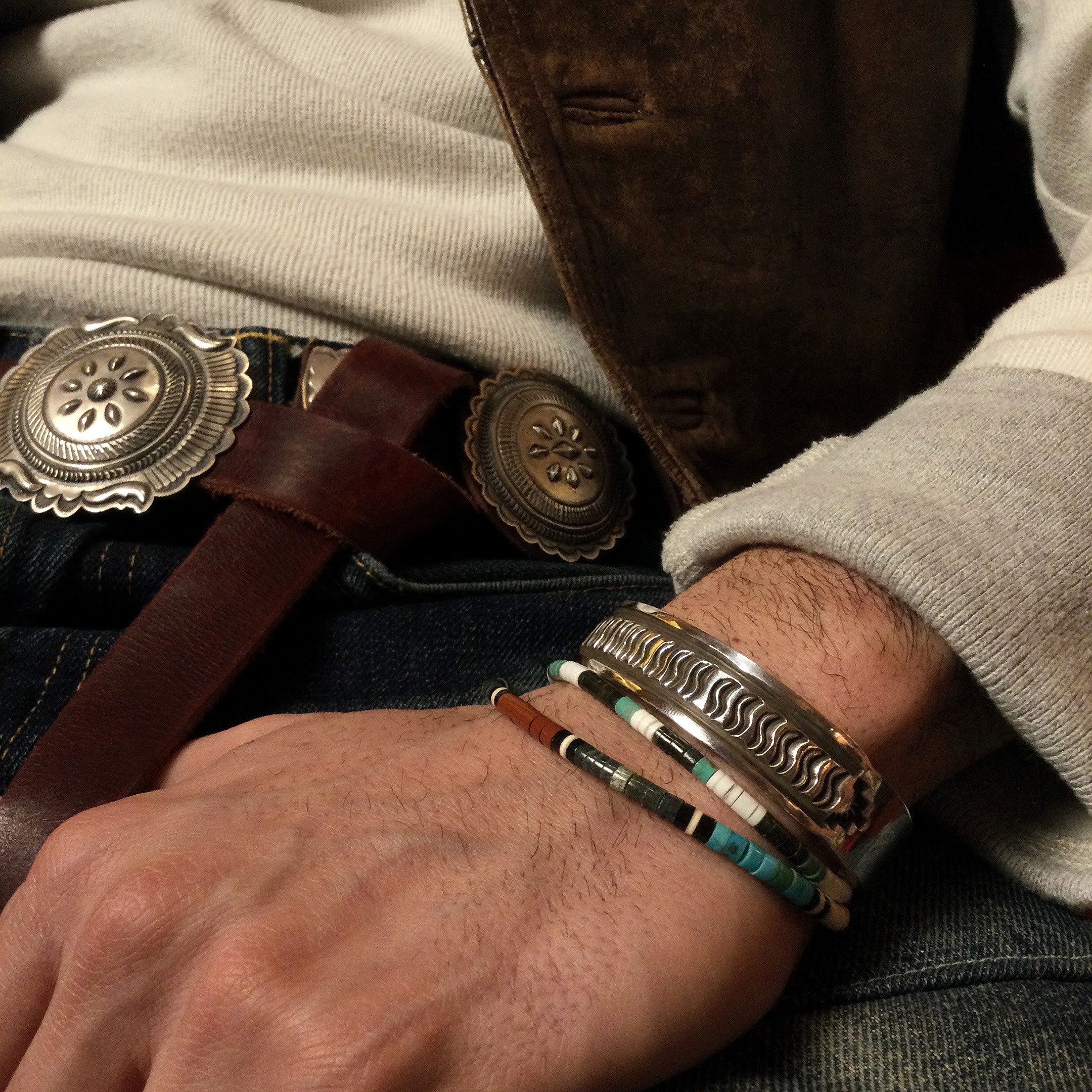 BR529 bracelet argent Harpo