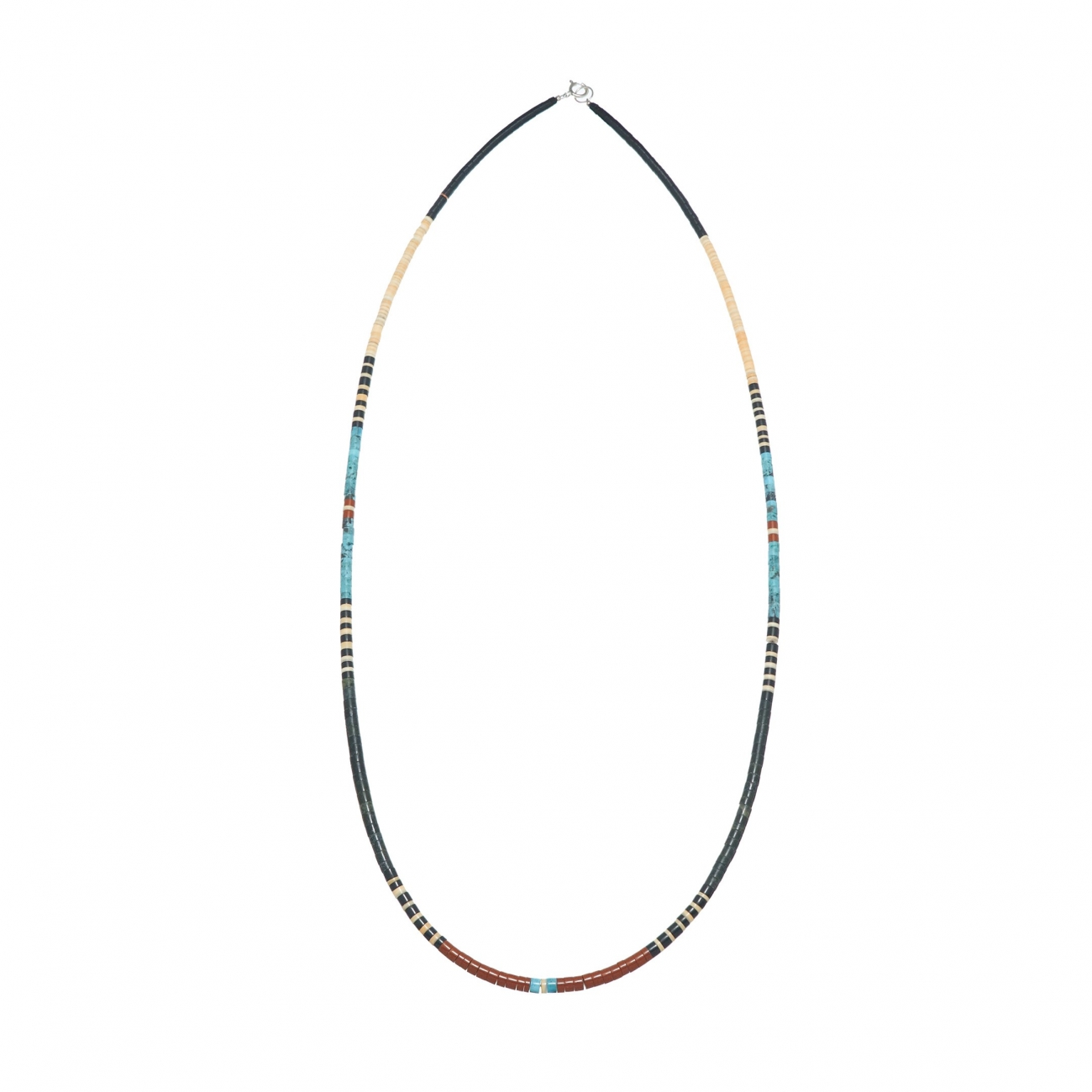 Harpo Paris Pueblo necklace CO21 heishi beads