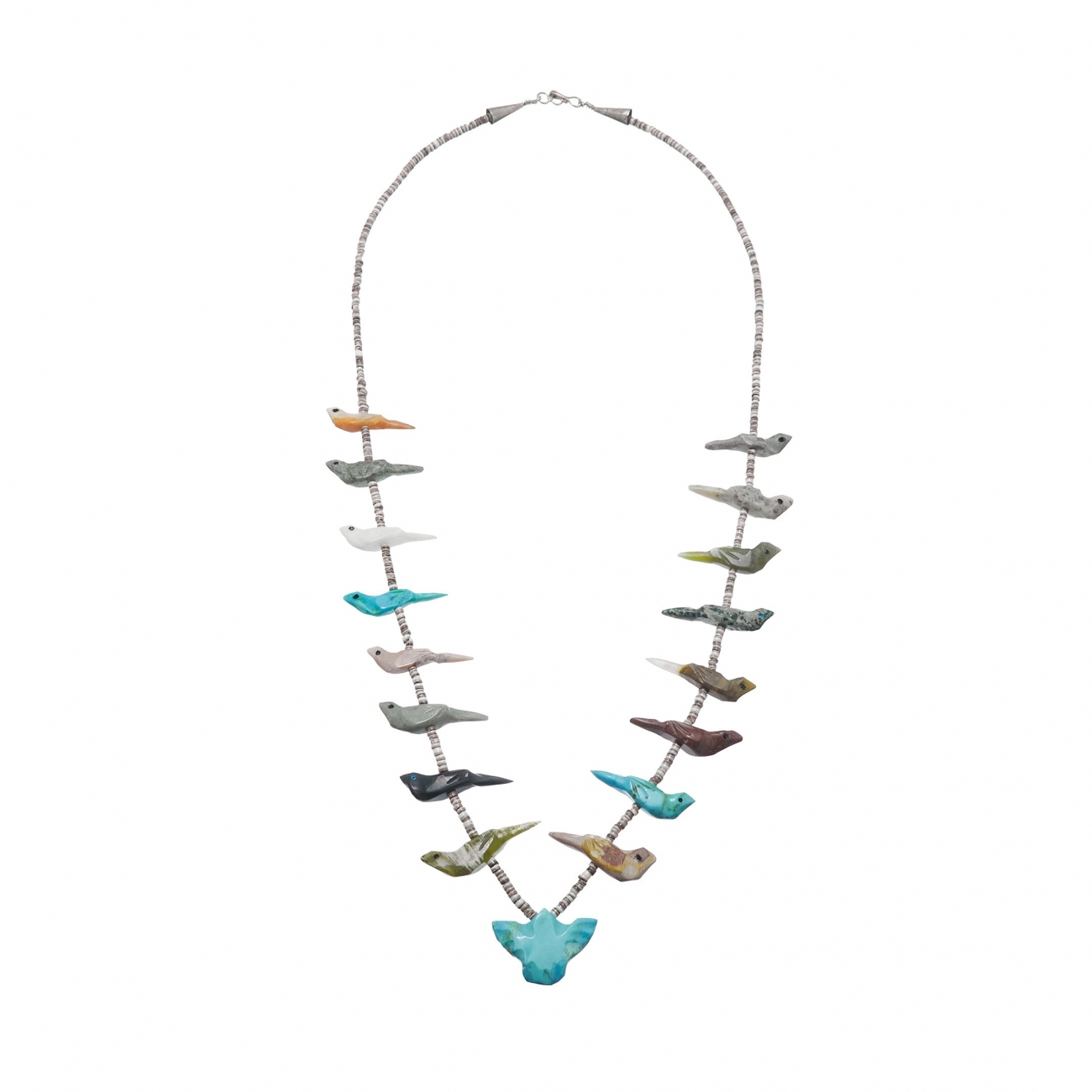 Harpo Paris fetish necklace COFEw15 multi birds