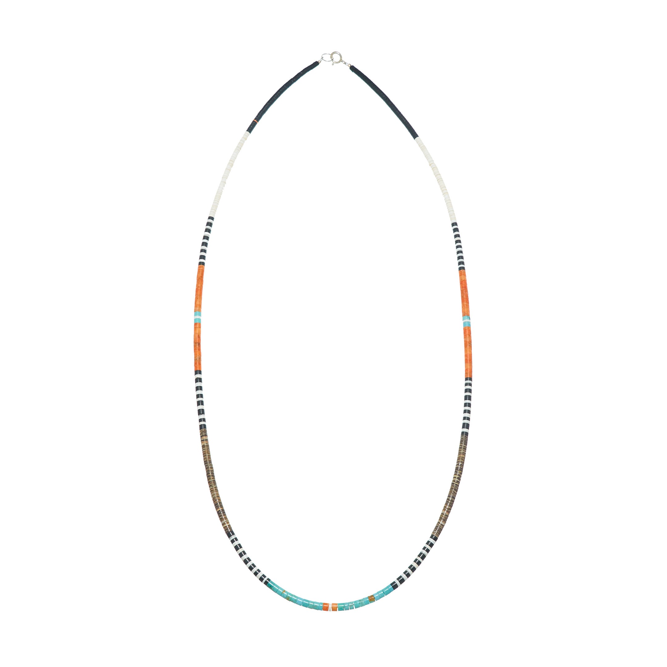 Collier Pueblo en parles Heishi COP22 - Harpo Paris