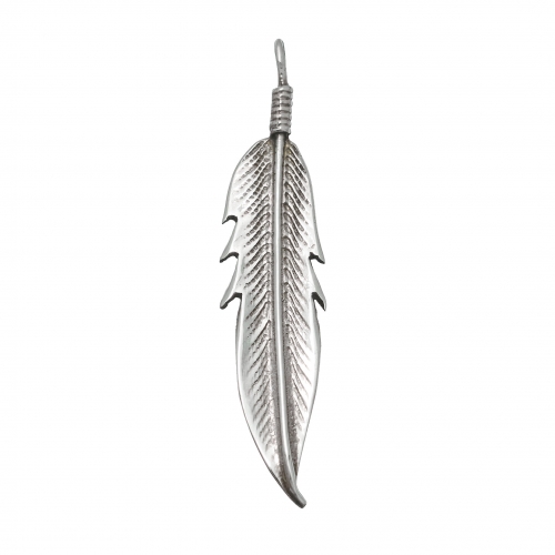 Harpo Paris pendant PEw02 silver feather