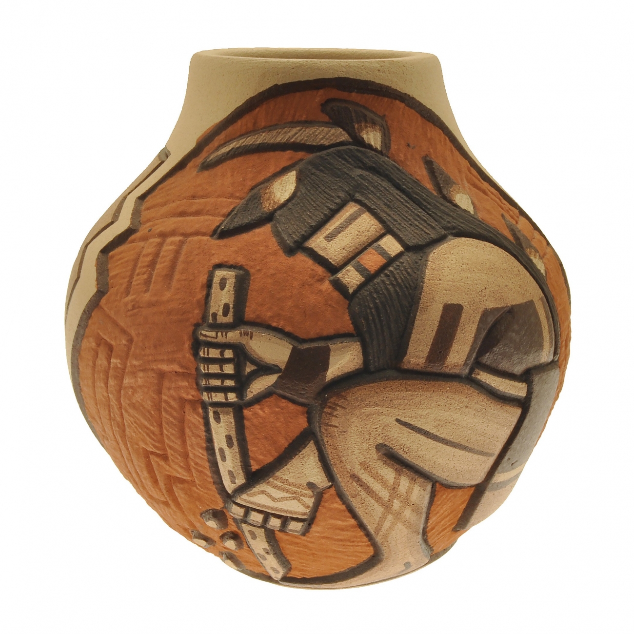 Kachina Longhair pottery DECO58 - Harpo Paris