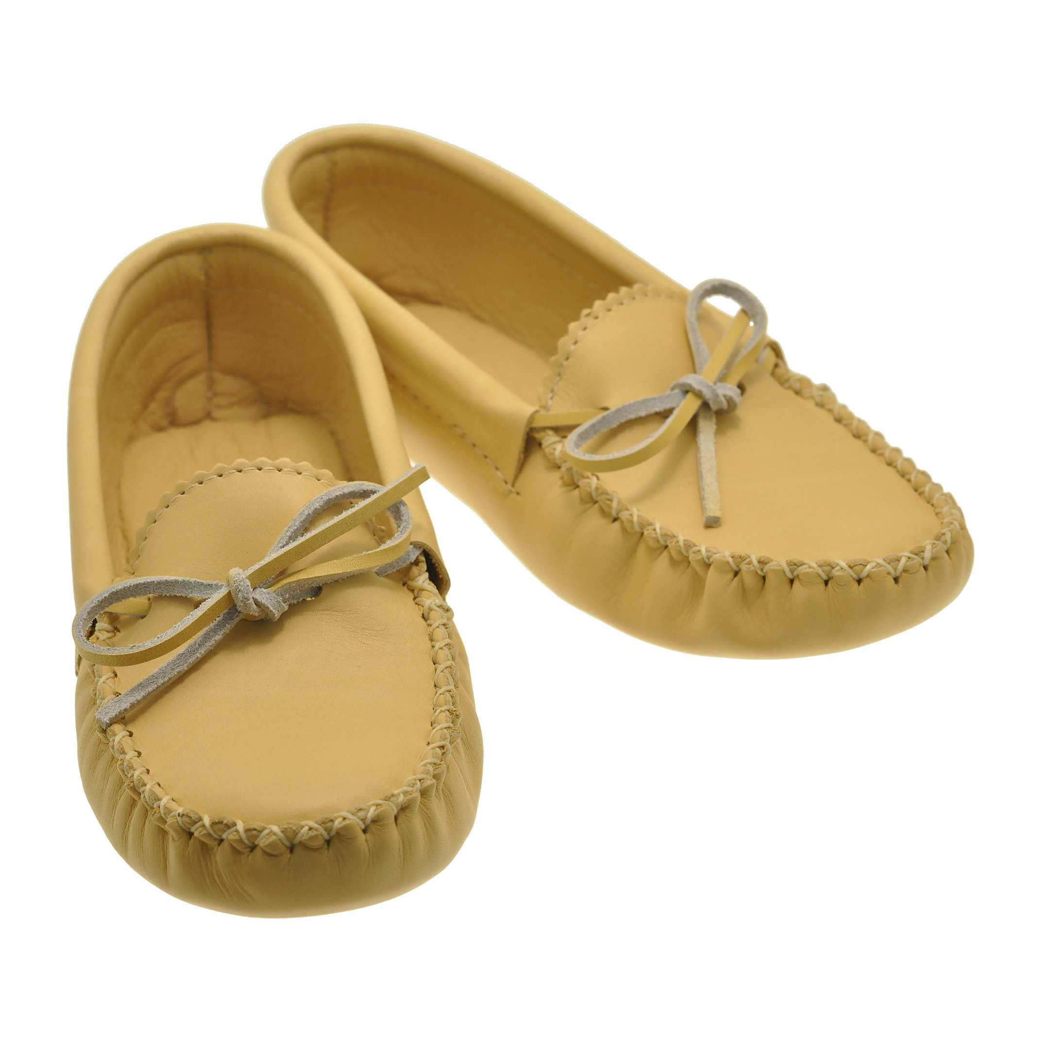 Canadian mocassins M184 in leather - Harpo Paris