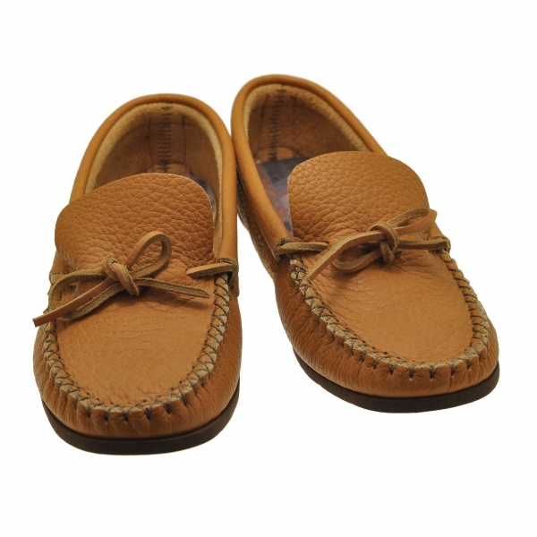 Canadian moccasins M143XX in leather - Harpo Paris