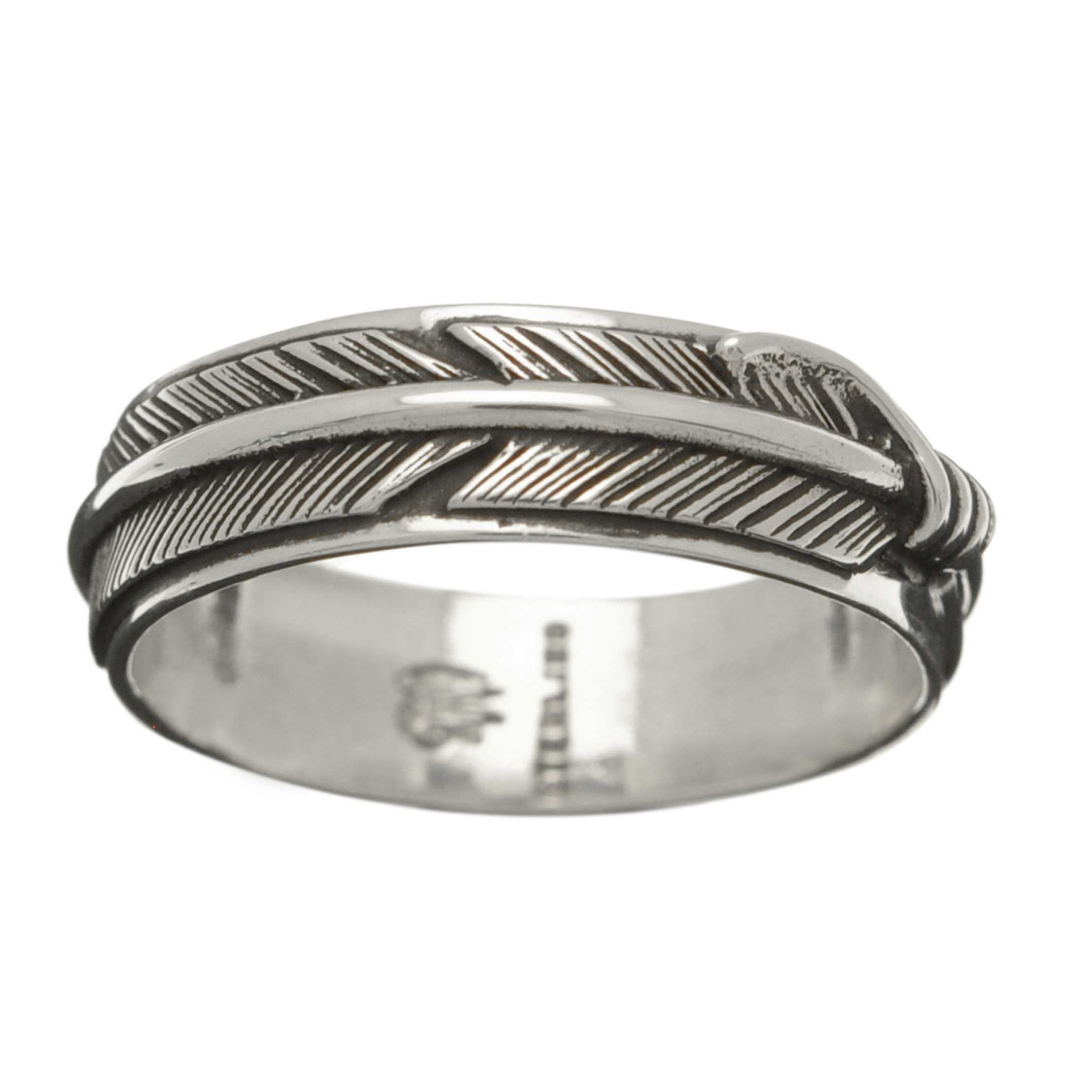 Navajo Feather ring in silver.  | Harpo Paris