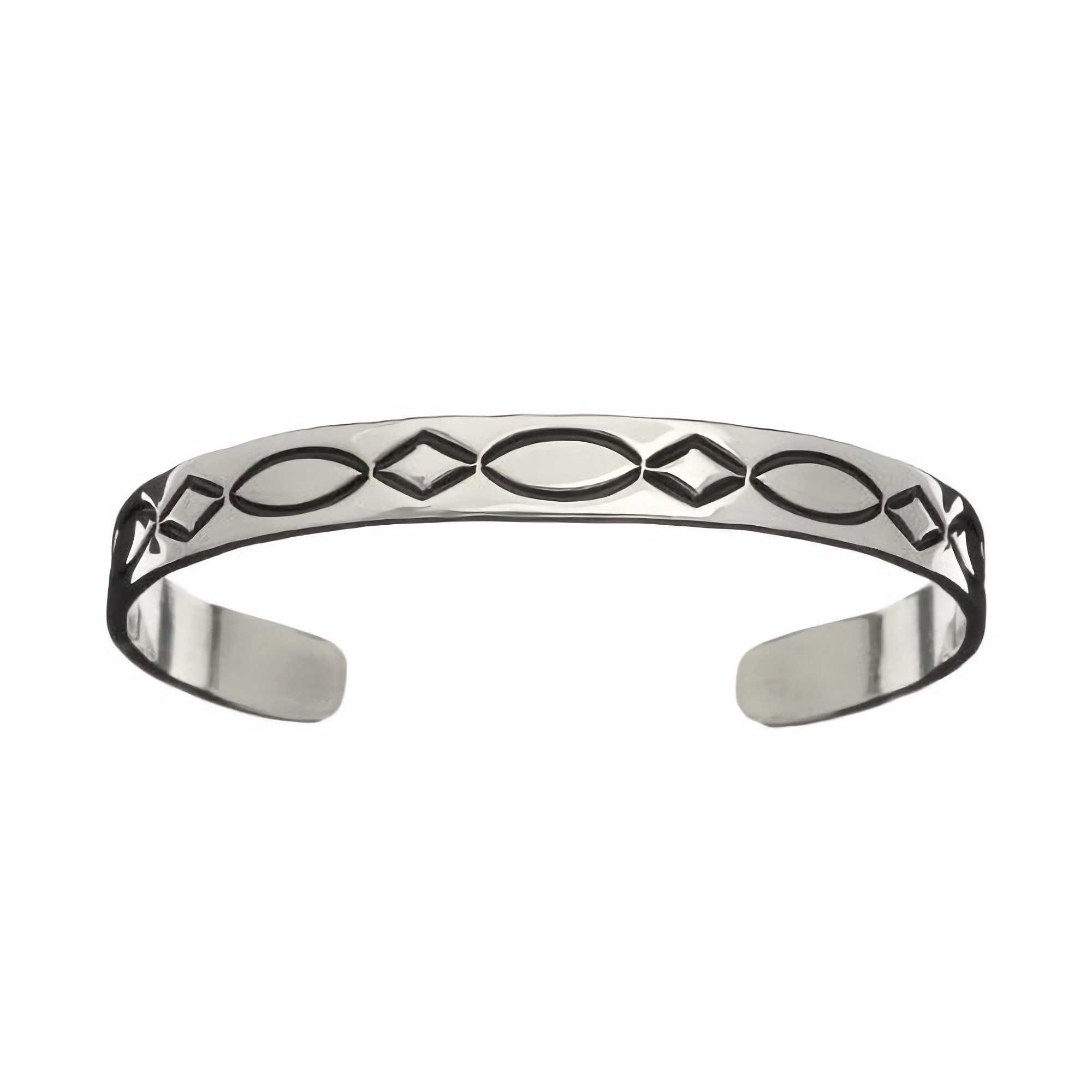 Navajo Bracelet in sterling silver. | Harpo Paris