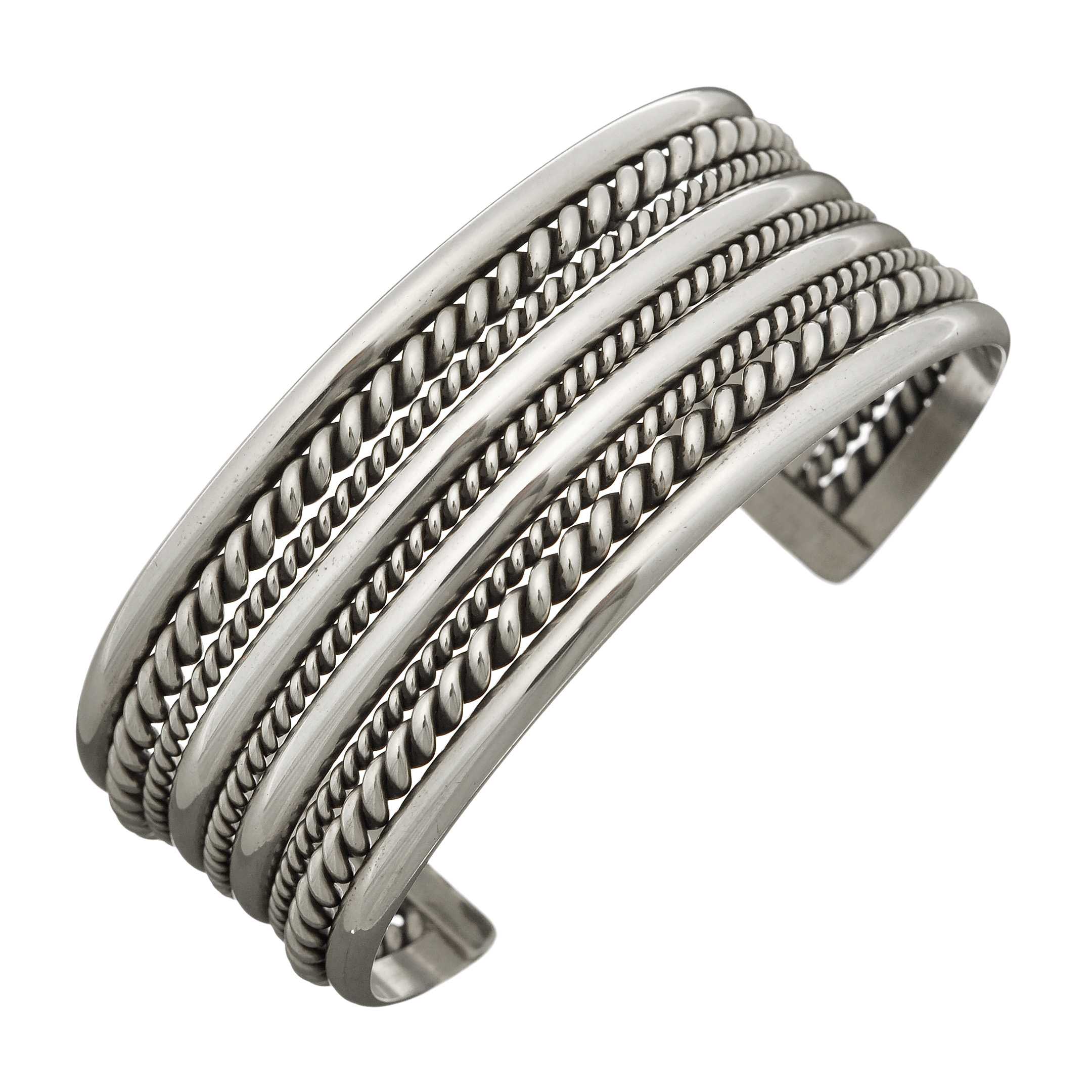 Bracelet Navajo en Argent. | Harpo Paris