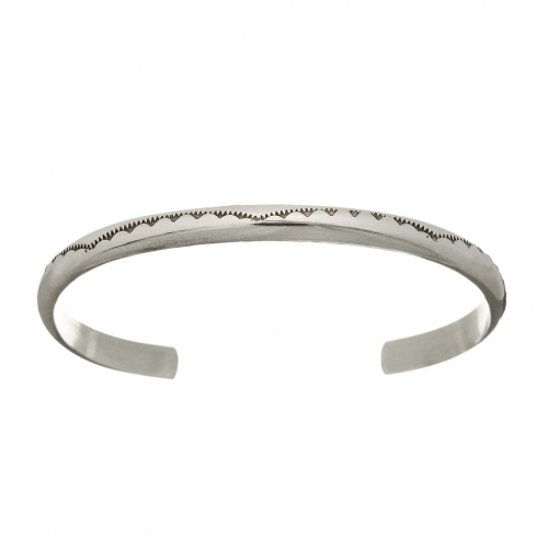 Navajo bracelet for women BRw29 in silver - Harpo Paris