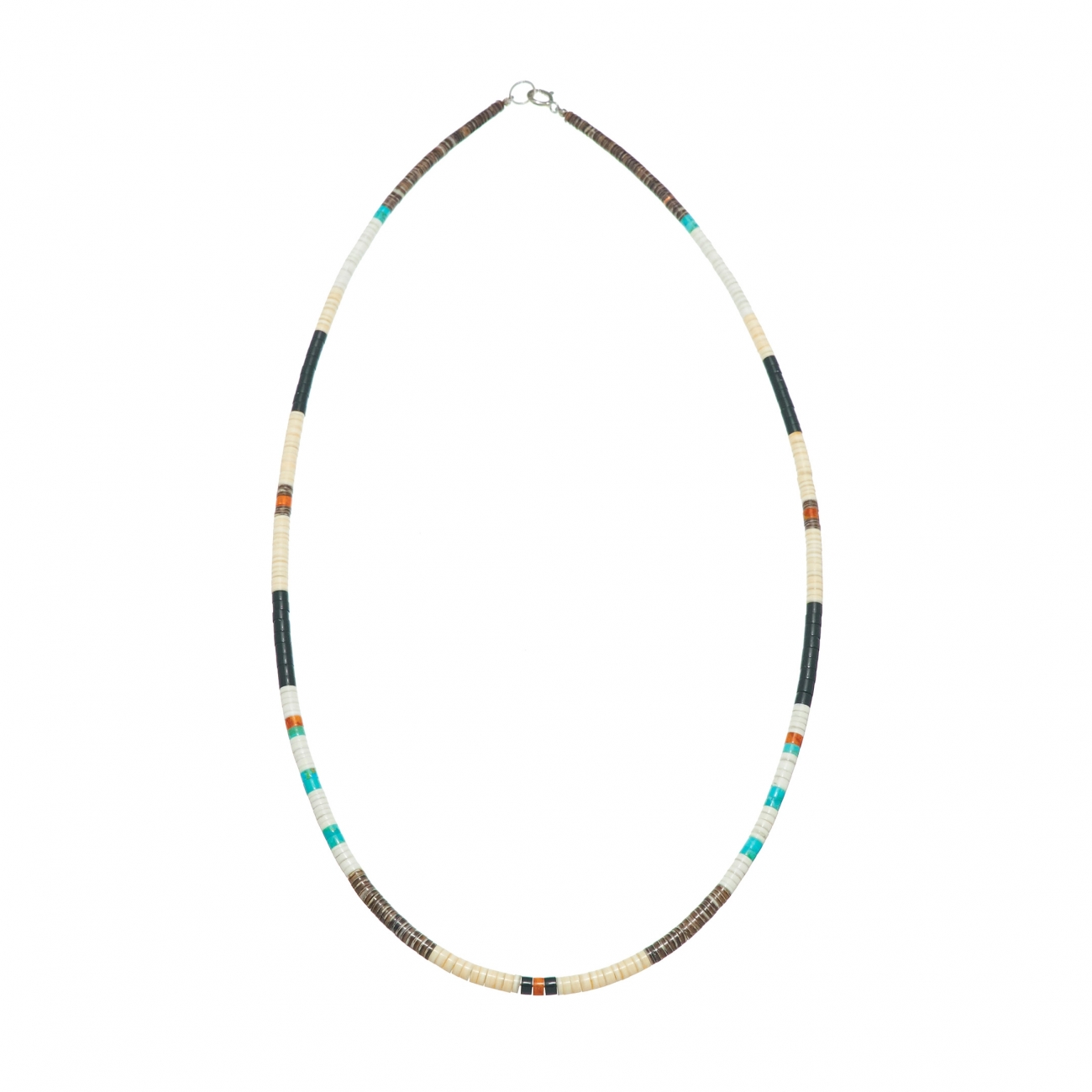 Collier Pueblo COP21 en perles Heishi - Harpo Paris